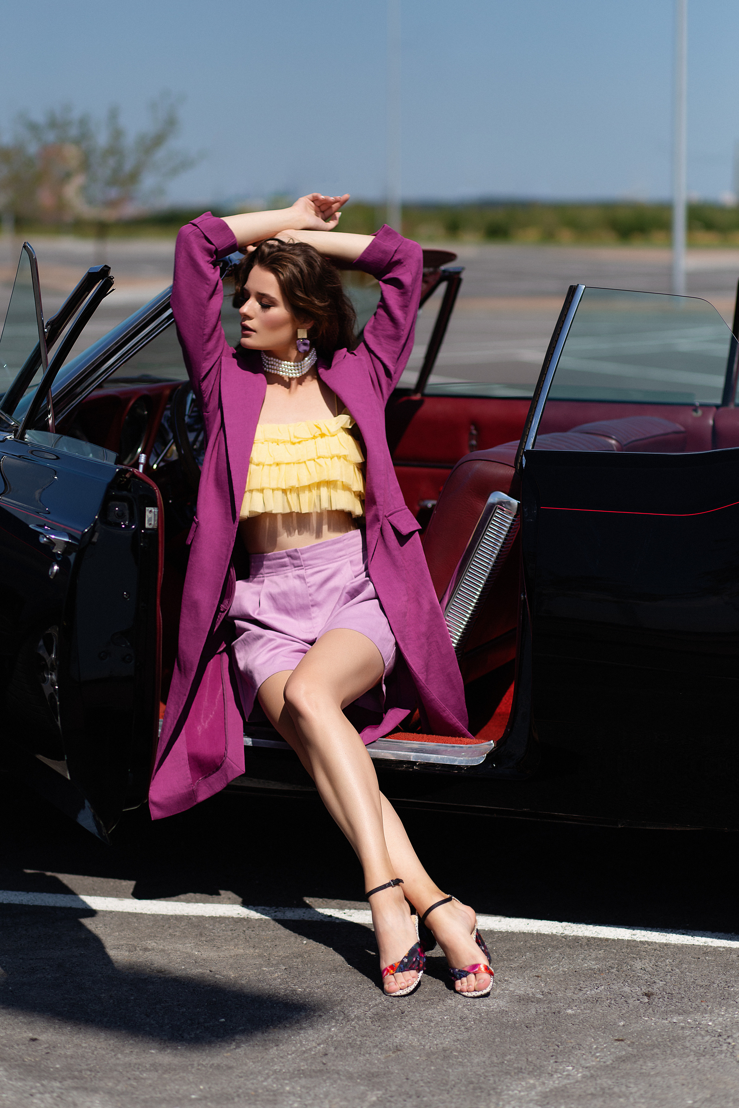 Ретро автомобиль. Женский фотограф в Екатеринбурге Марина Логинова