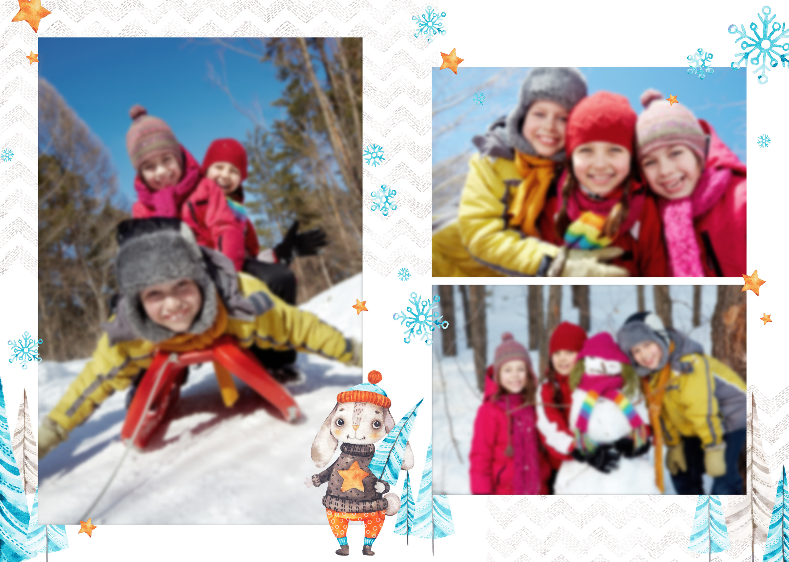 Альбом «Ушастики» 20*20 / 21*30. Фабрика выпускных альбомов