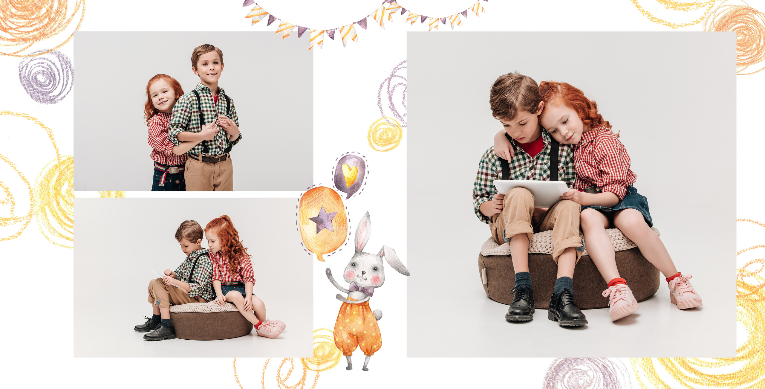 Альбом «Солнечные зайчики» 26*26. Фабрика выпускных альбомов