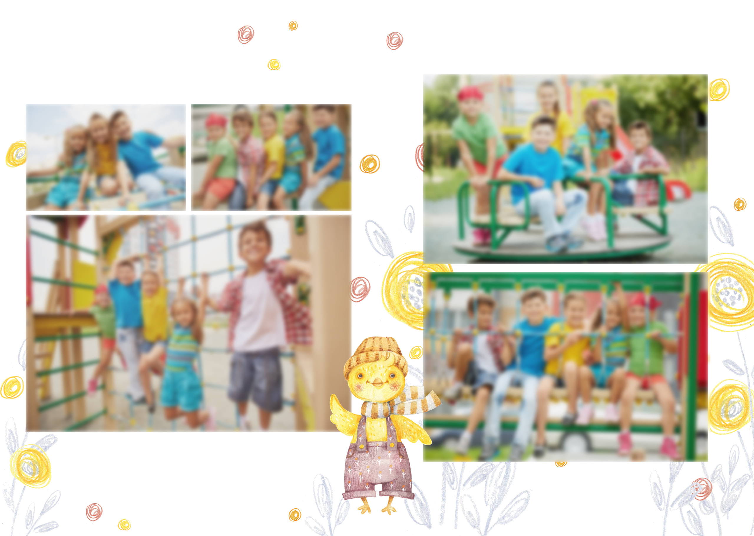 Альбом «Цыплята» 20*20 / 21*30. Фабрика выпускных альбомов