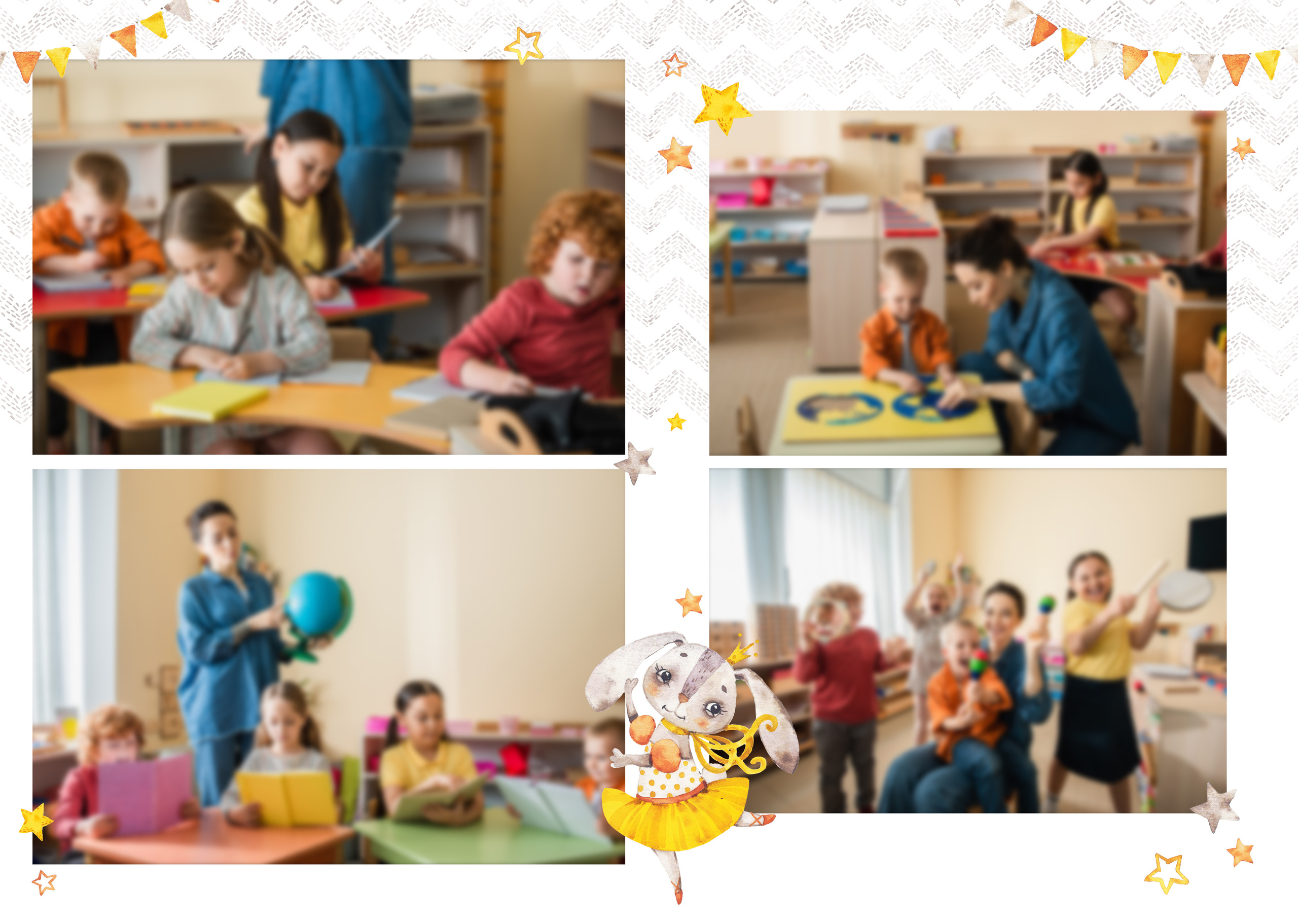 Альбом «Ушастики» 20*20 / 21*30. Фабрика выпускных альбомов