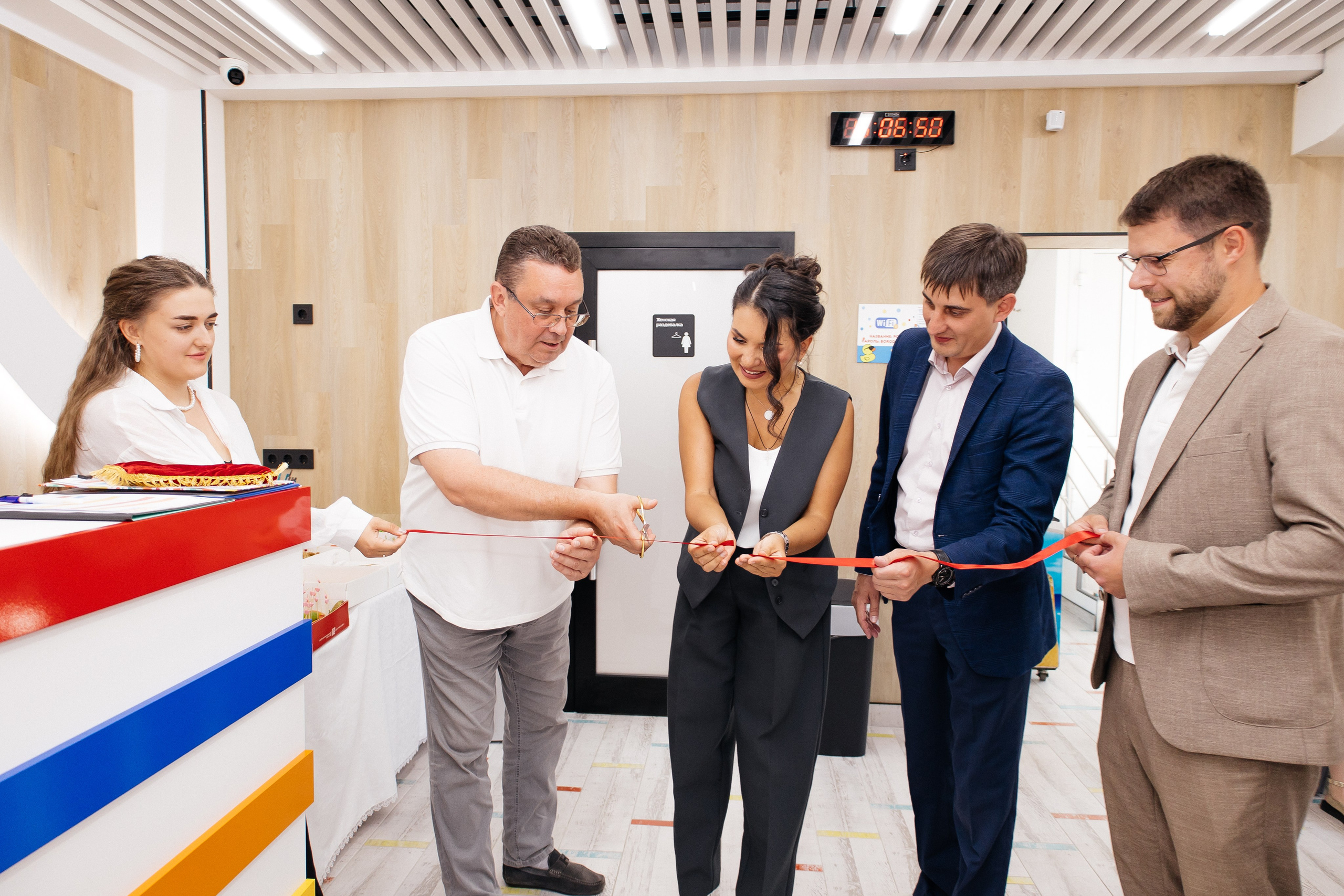 Открытие бассейна. Фотограф в Иркутске