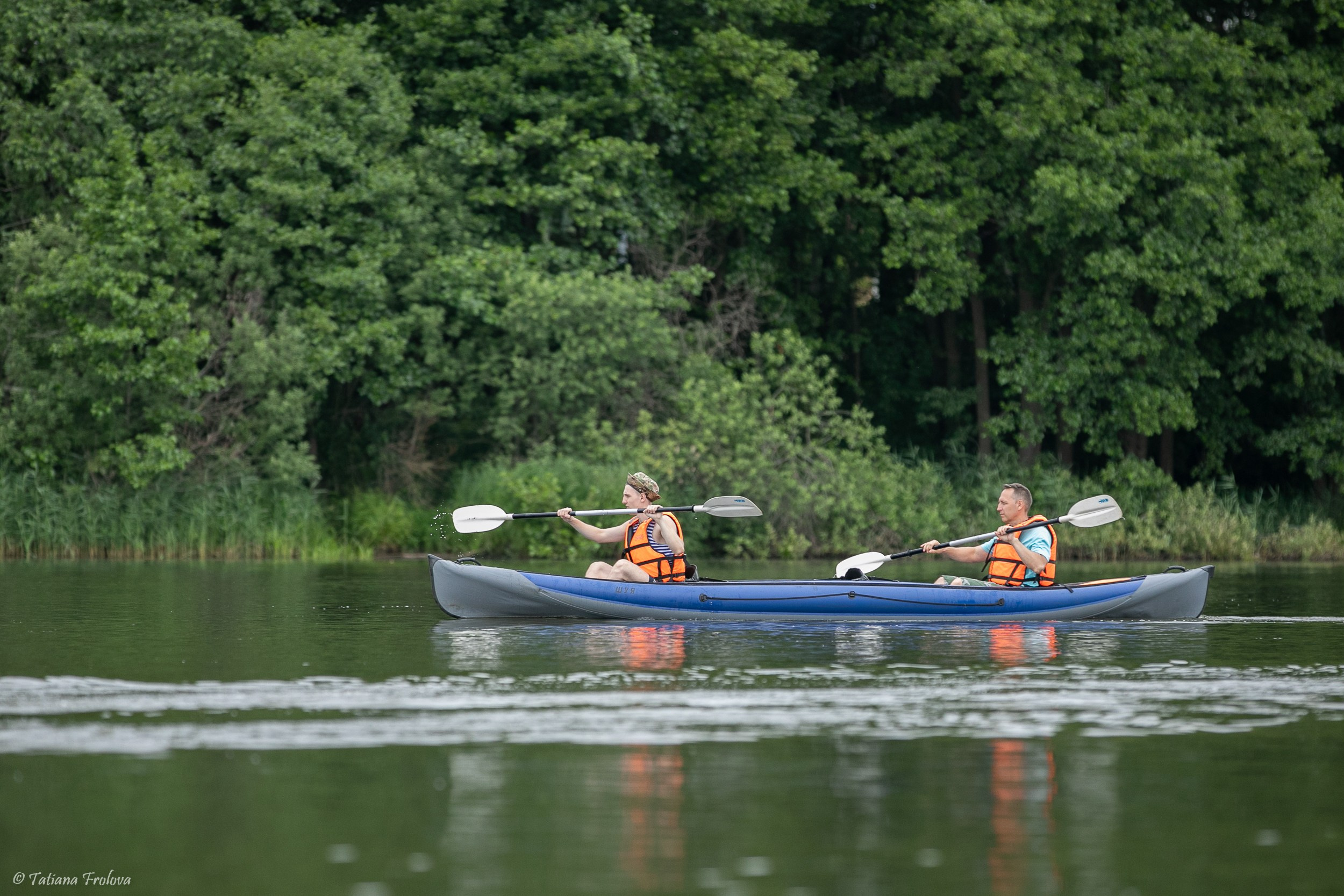 Фотоочет о сплаве на байдарках вместе с собаками. Фотограф-анималист в Москве и Московской области Татьяна Фролова