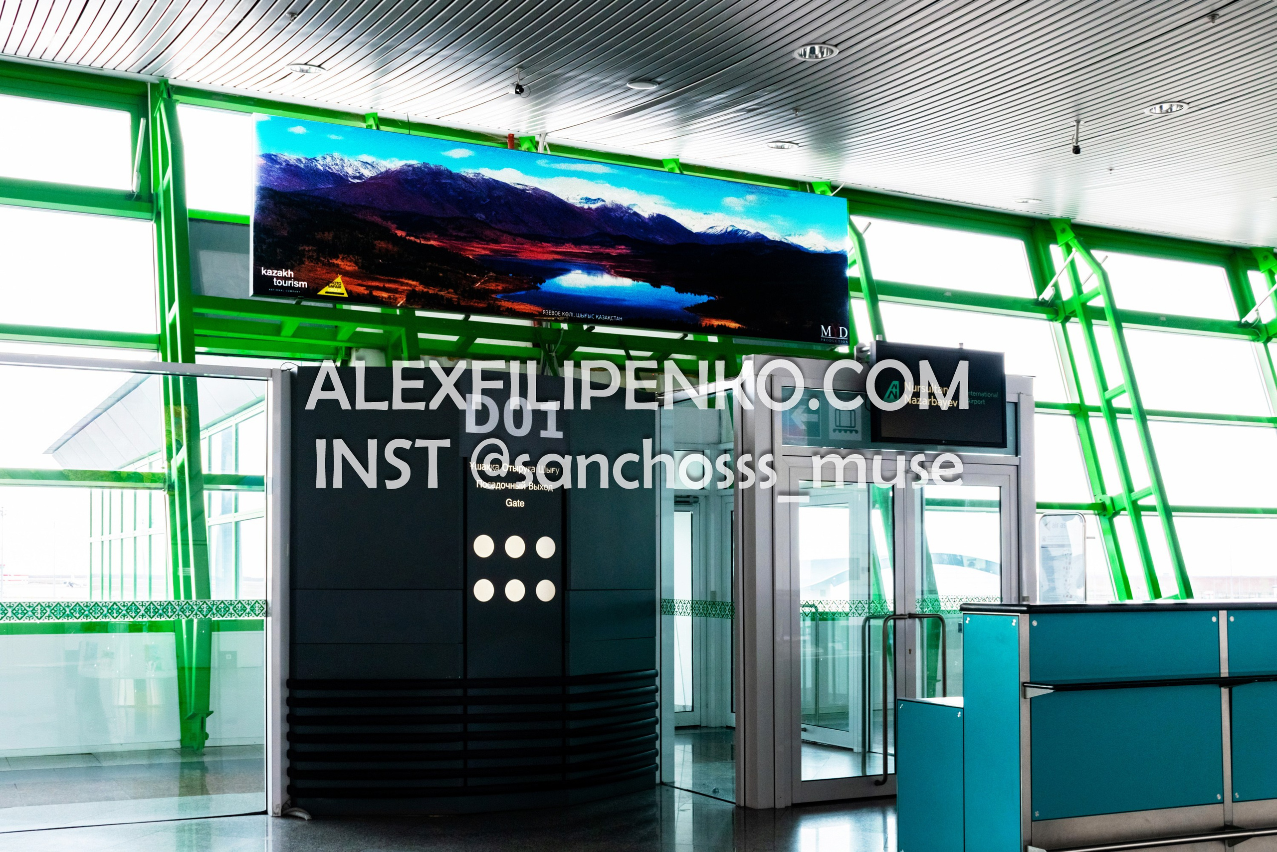 Фотосъемка для рекламного оператора MYD Production в Аэропорту Астаны. Фотограф интерьера недвижимости и архитектуры в Астане