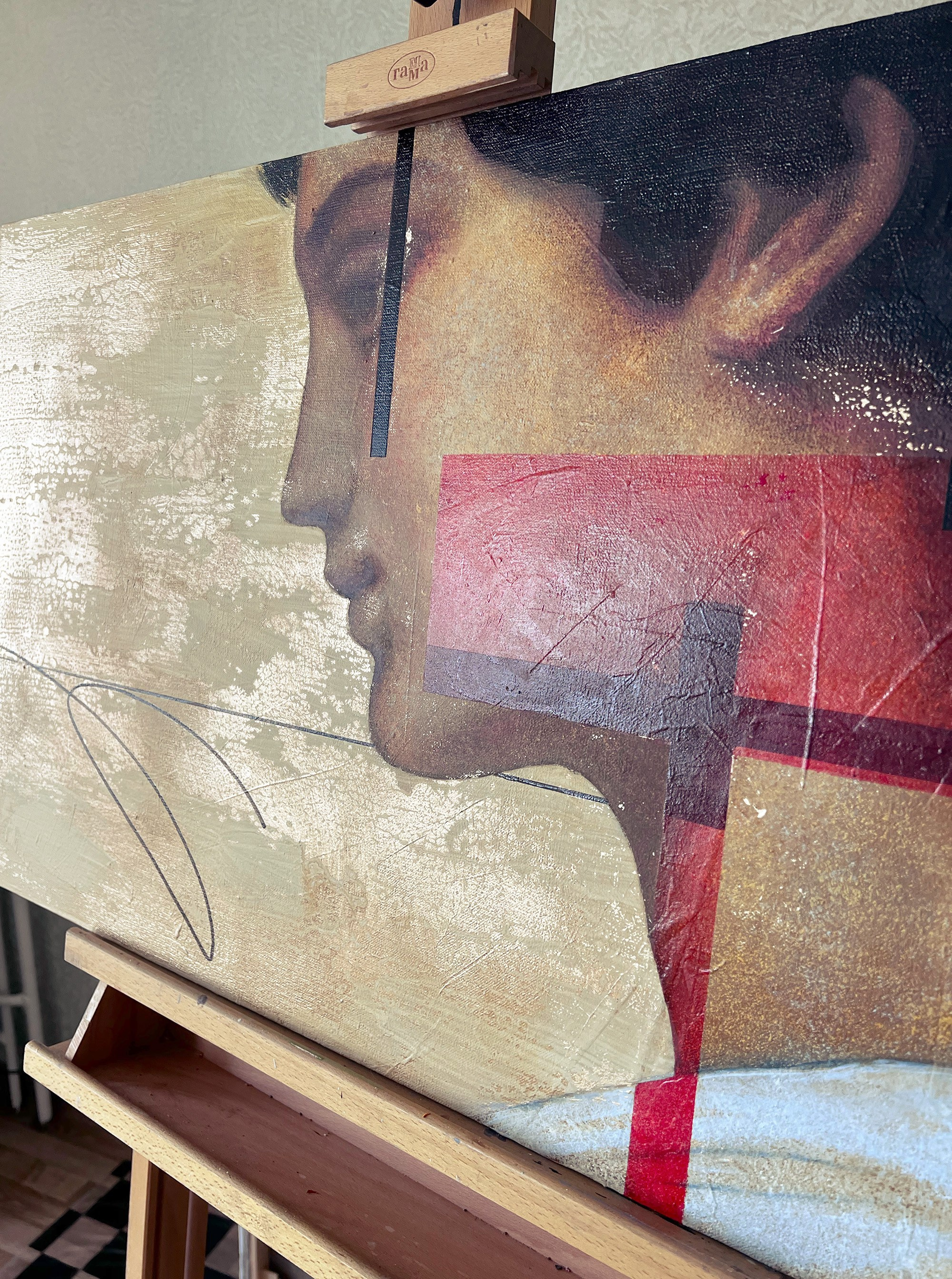 Геба. Художник-абстракционист Ольга Рикун. Москва