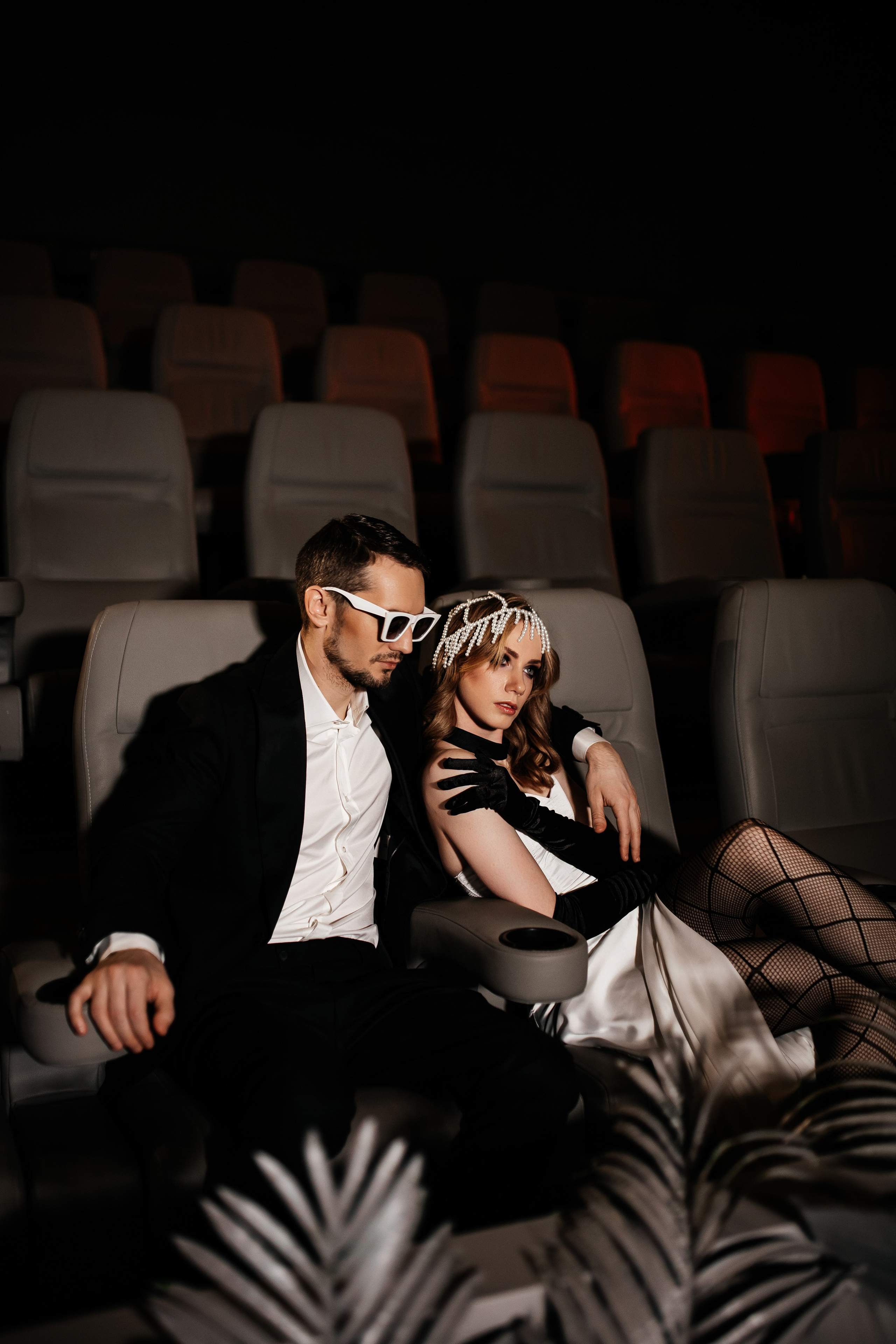 Свадьба в кинотеатре. Фотограф Санкт-Петербург Раднаева Юлия