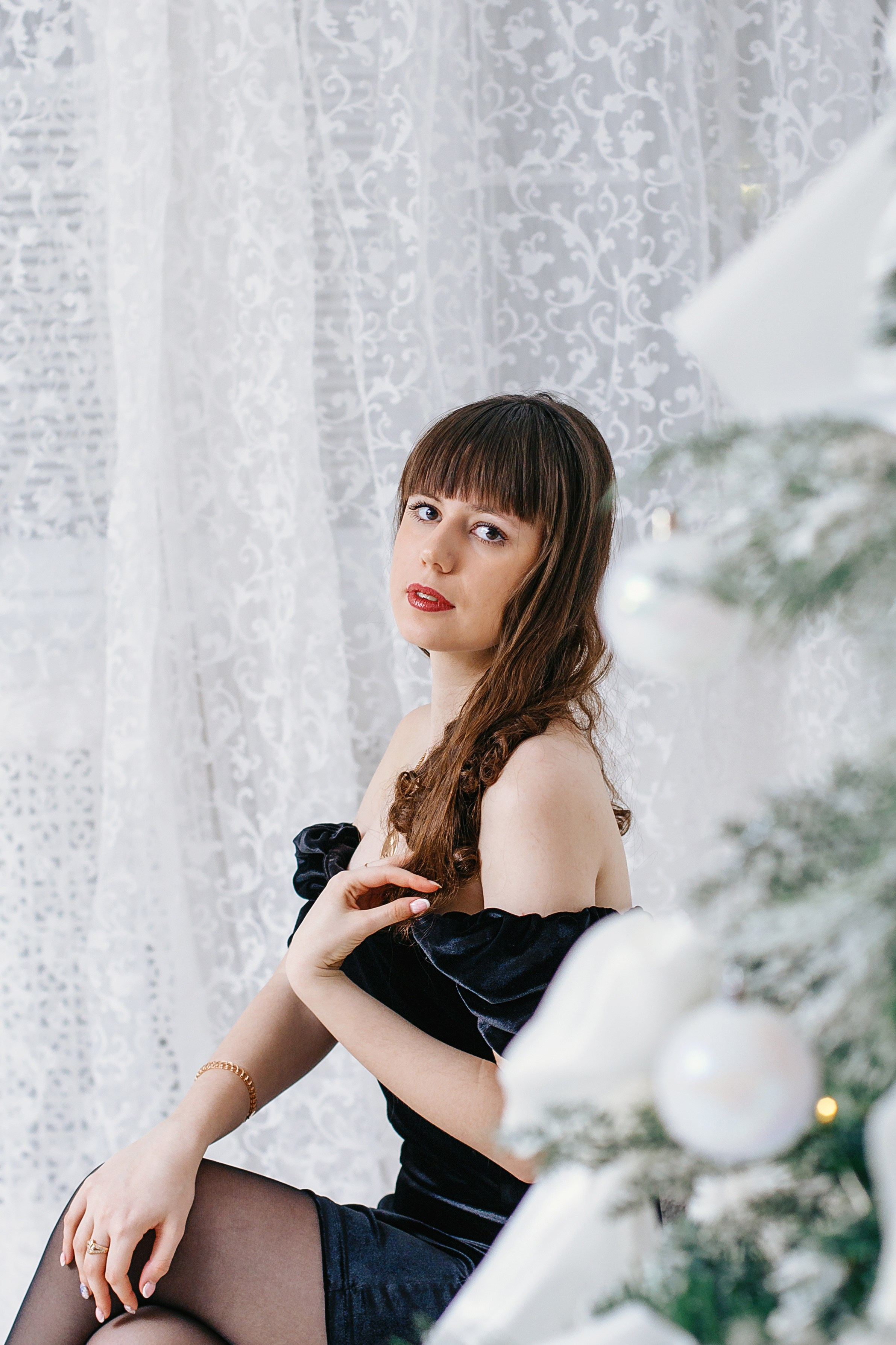 Новогодняя фотосессия для Карины. Выпускные альбомы Искитим, Бердск и Новосибирск Крюкова Елена
