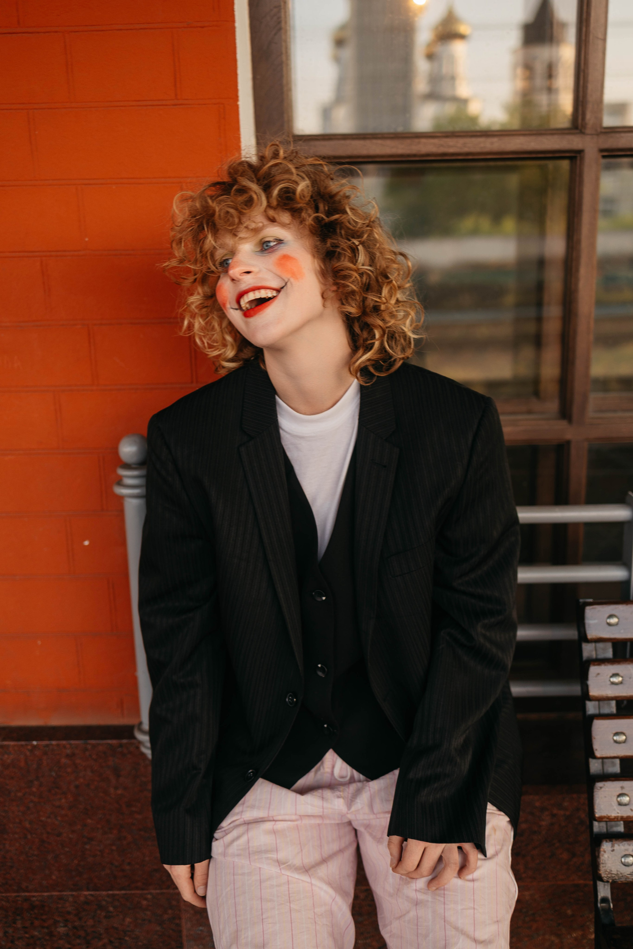 Закат на ЖД вокзале. Лиза. Фотограф в Твери Лагодная Яна