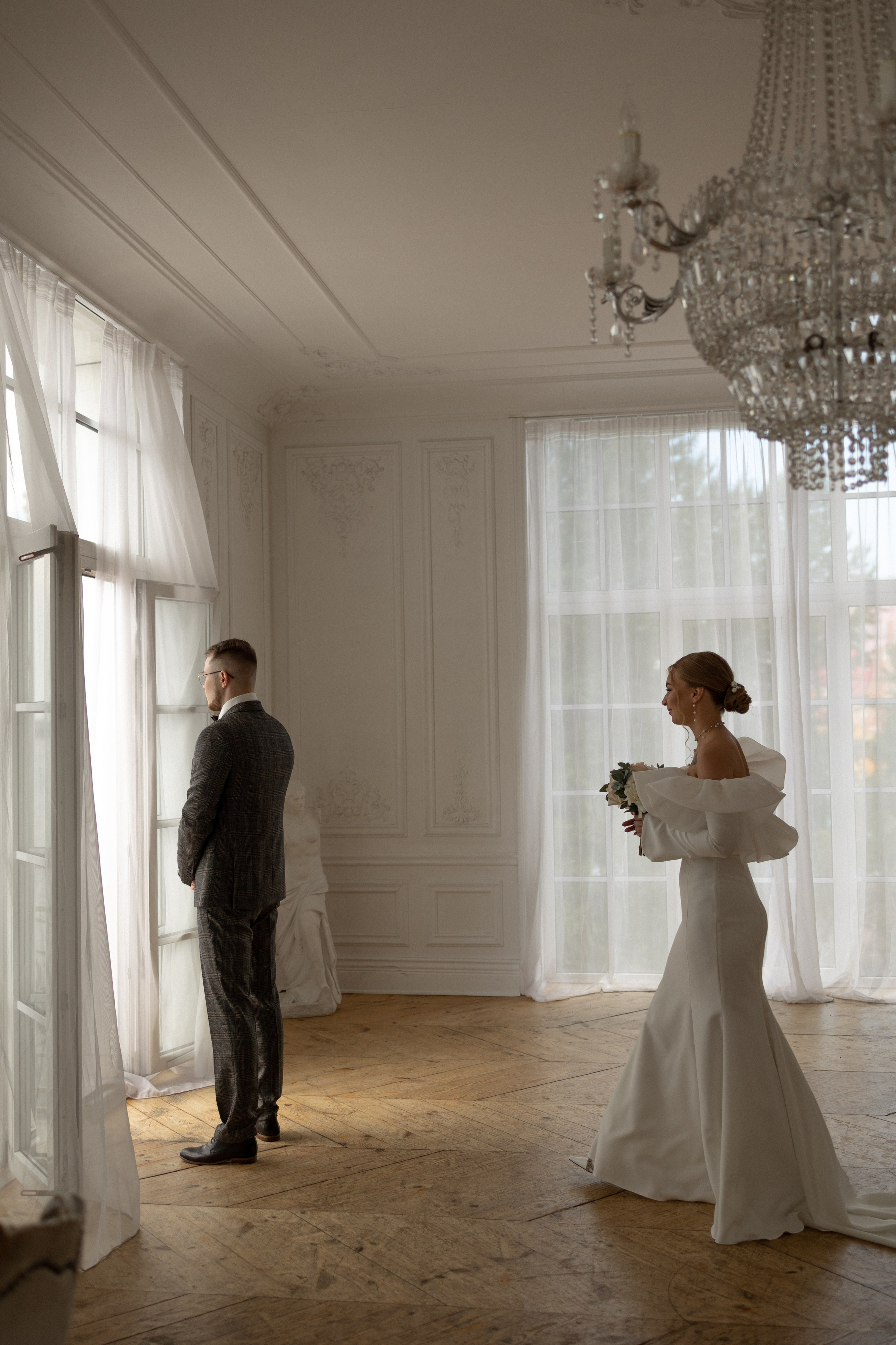 Свадебная фотосессия в студии/отеле. Фотограф в Санкт-Петербурге Шевченко Наталья