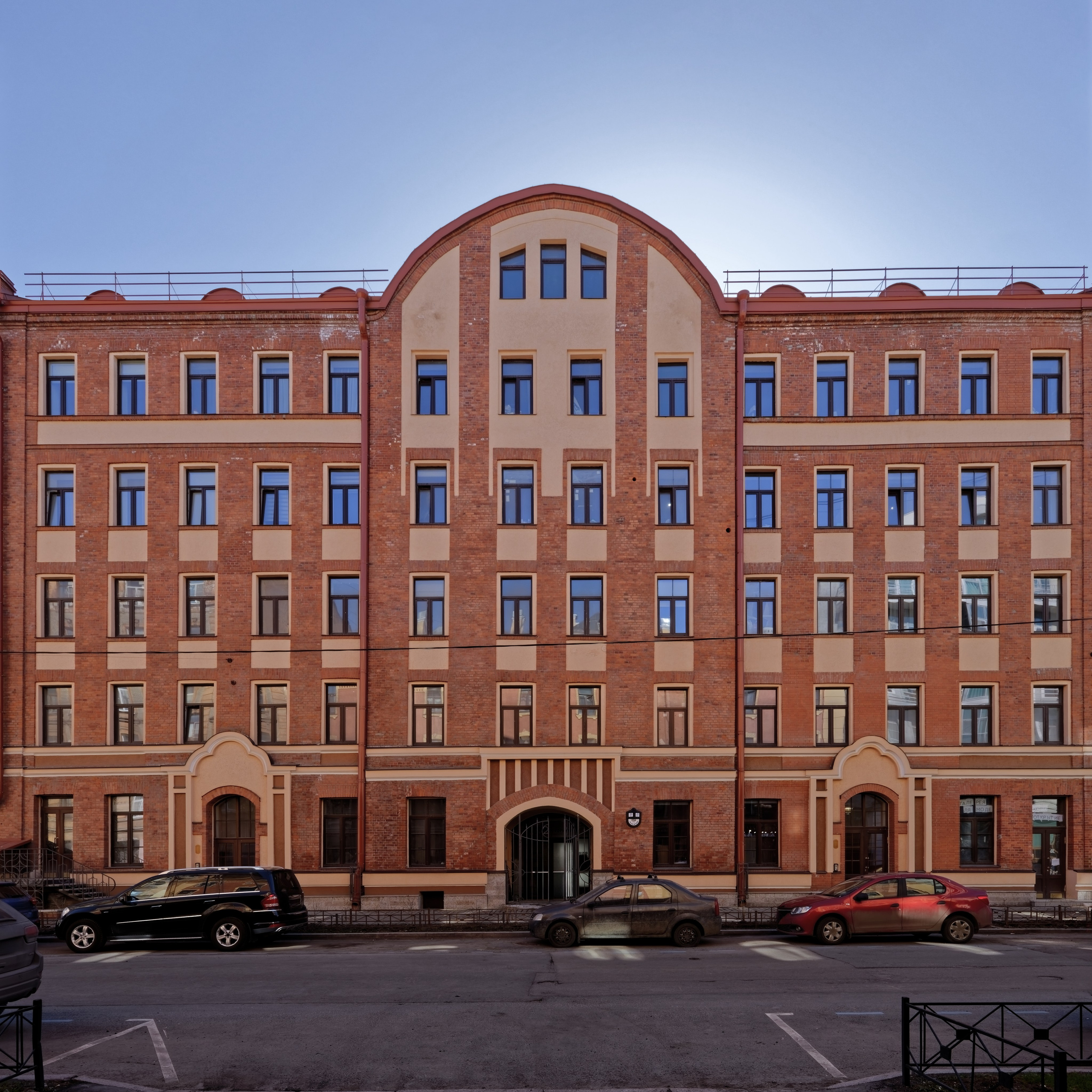 Санкт-Петербург, Тележная улица, дом 23. Доходный дом Голике, 1901. Архитектор: Василий Васильевич Шауб. 