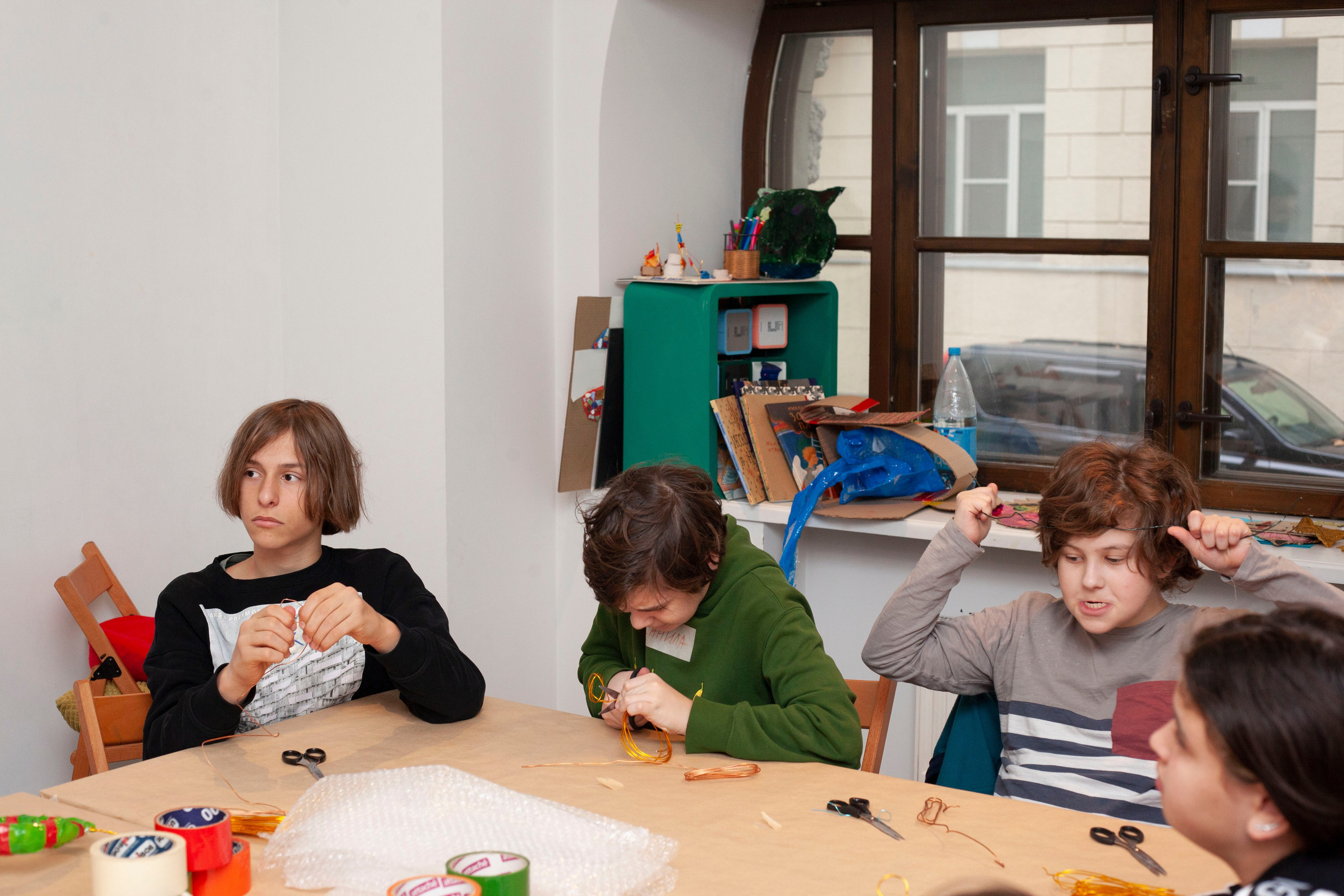 Детский мастер-класс в ММОМА. Stanislav Baryshev — People. Emotions. Atmosphere