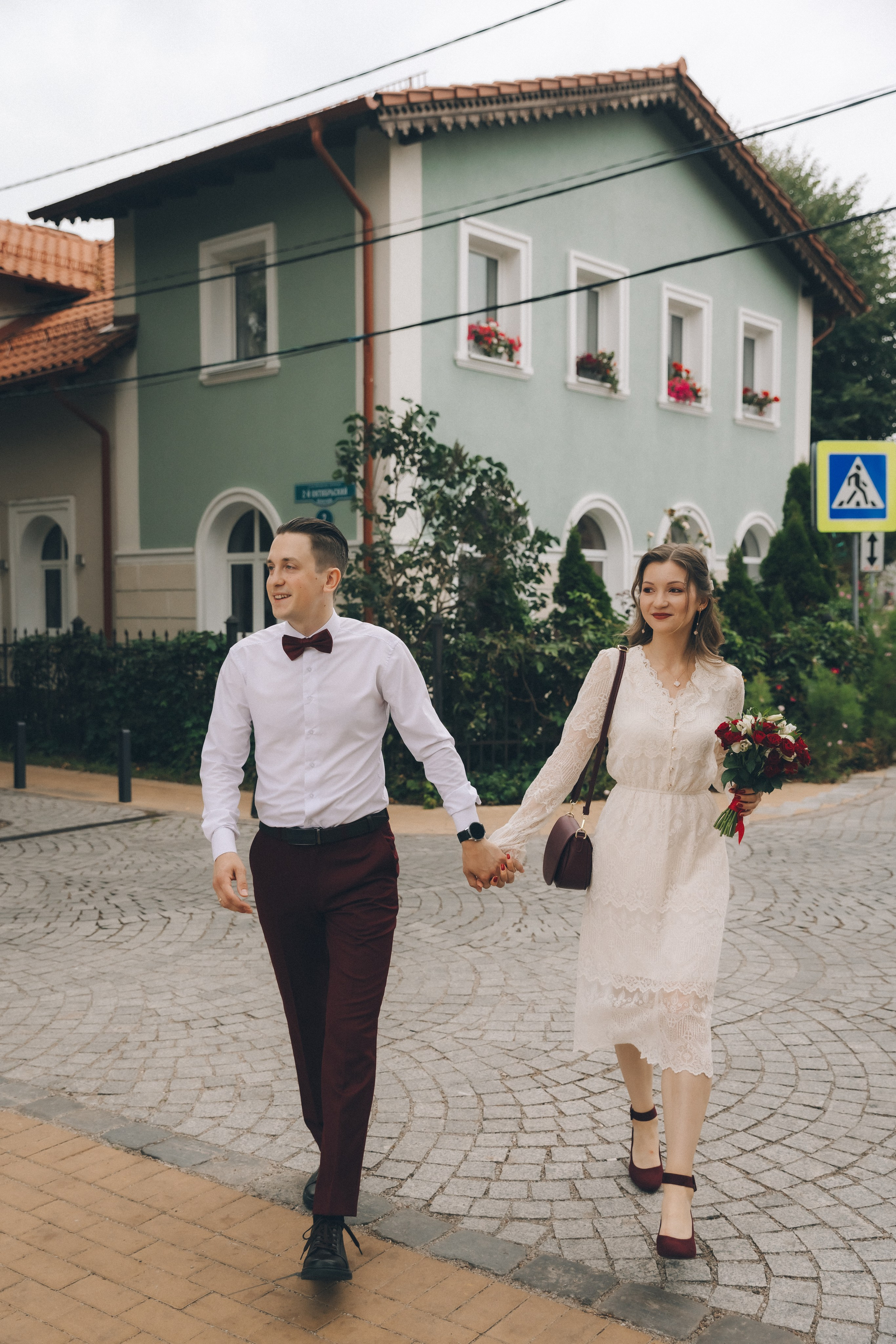 Летняя свадьба в городе. Фотограф Зеленоградск Красильникова Елена