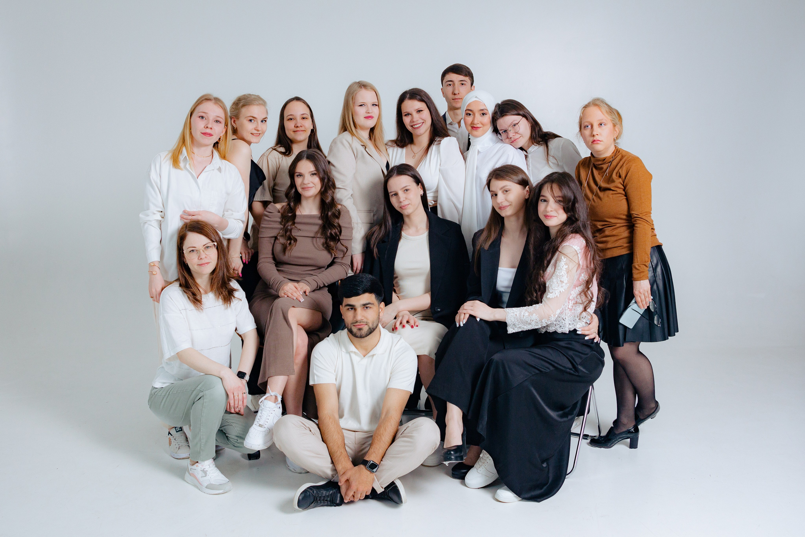Коллективная фотосессия в студии, Екатеринбург. Фотограф в Екатеринбурге Пойгина Елена