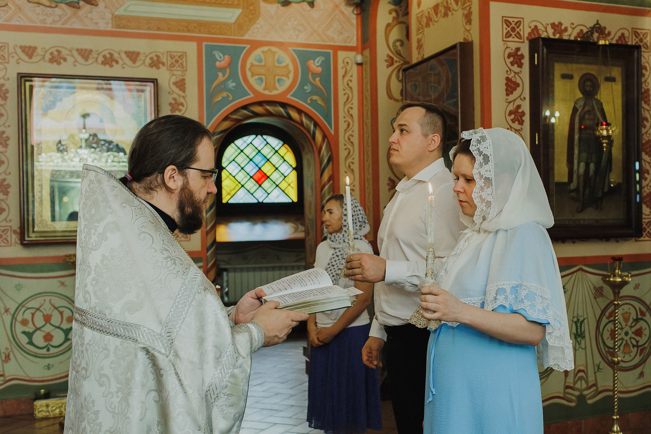 Фотосессия таинства венчания в Люберцах. Фотограф в Москве и Люберцах Анна Ушакова