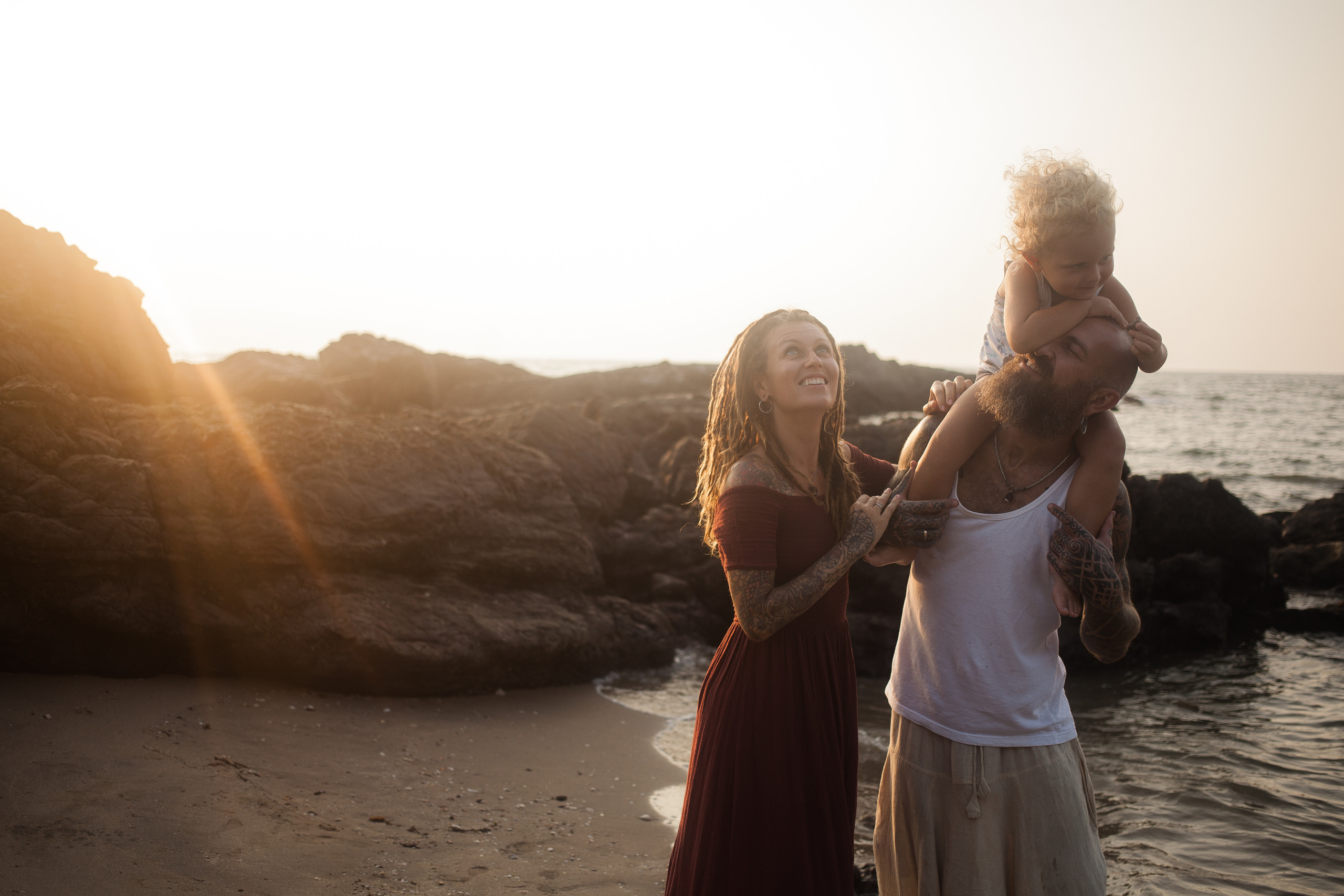 Marya and her family. Darin the photographer