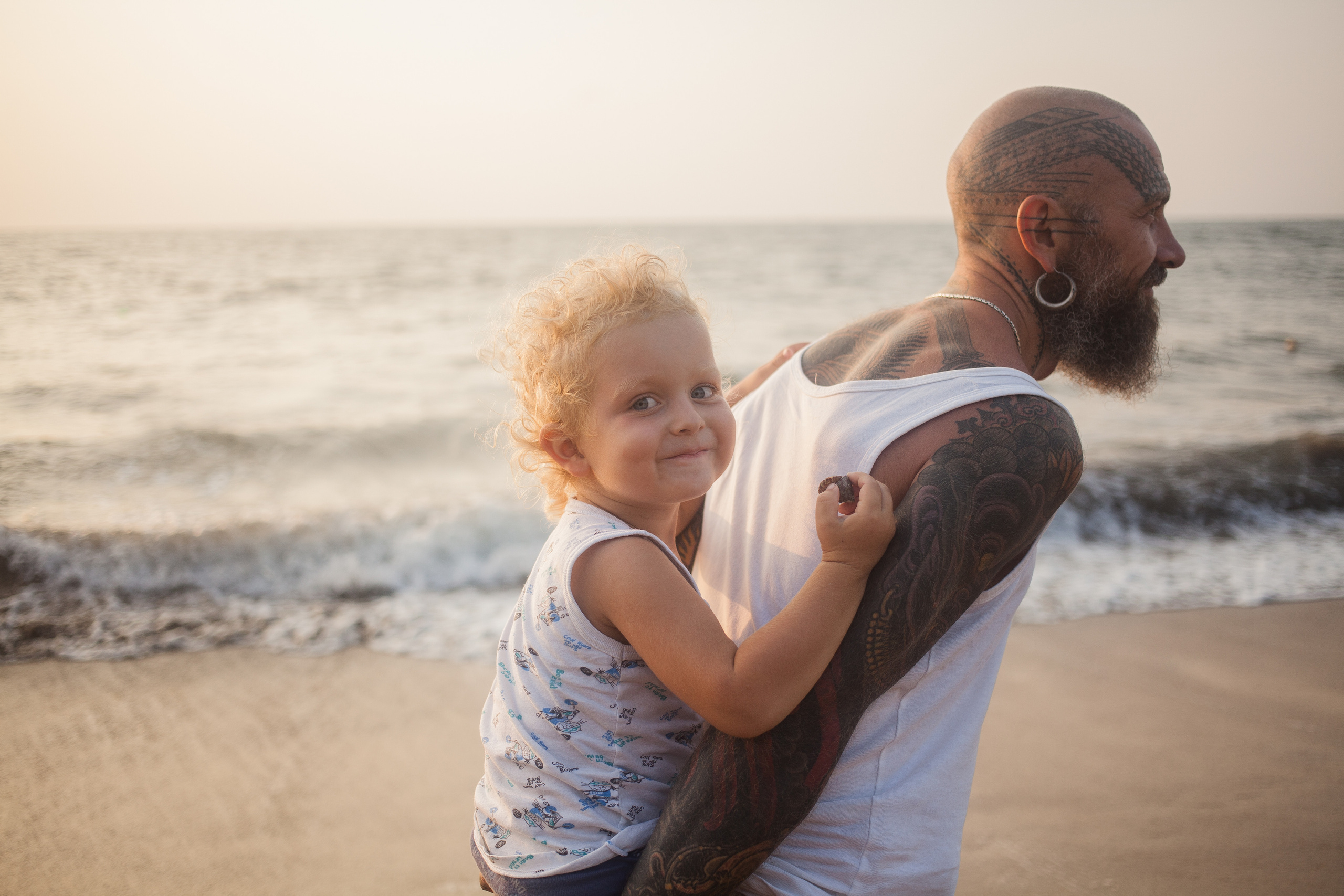 Marya and her family. Darin the photographer