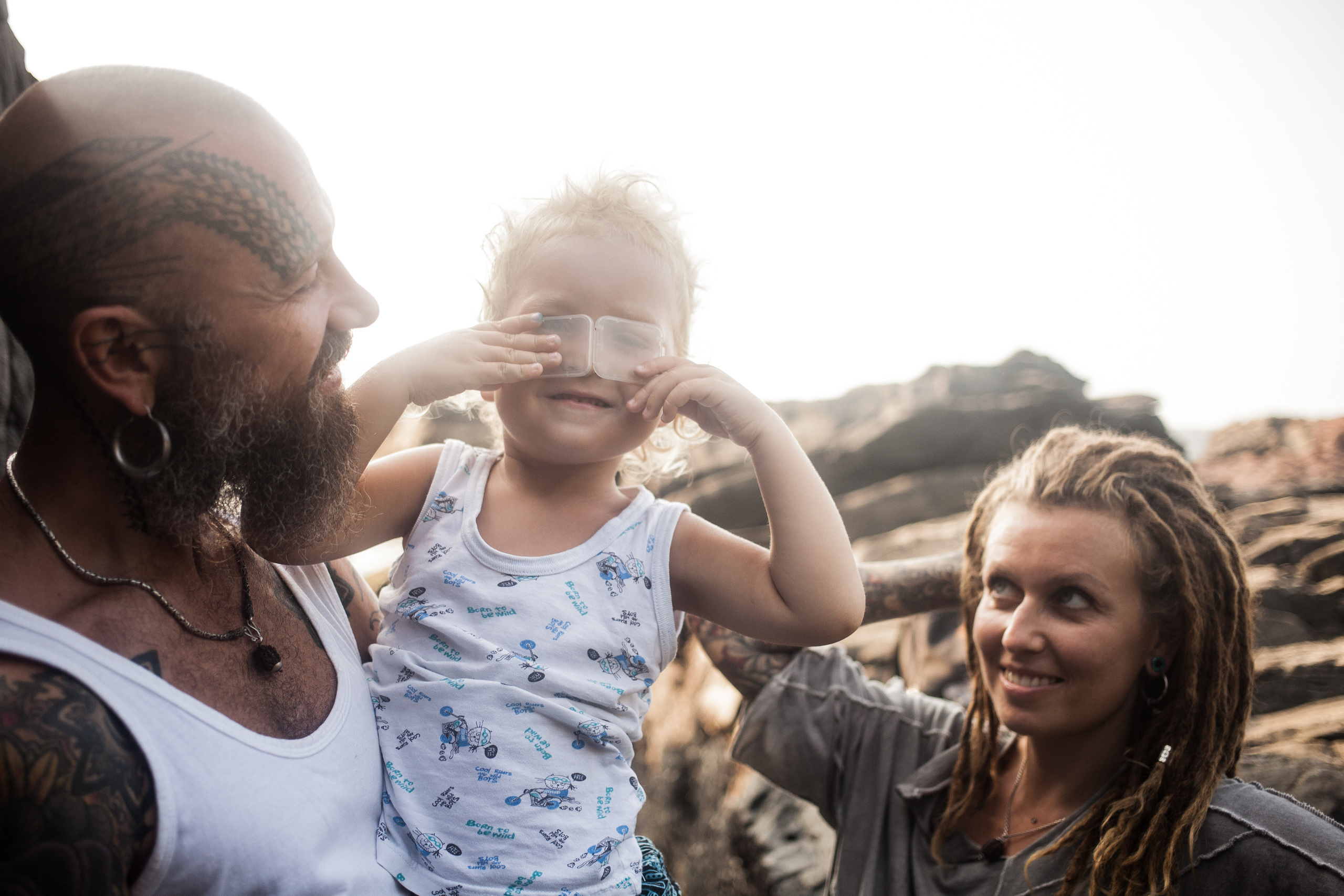 Marya and her family. Darin the photographer