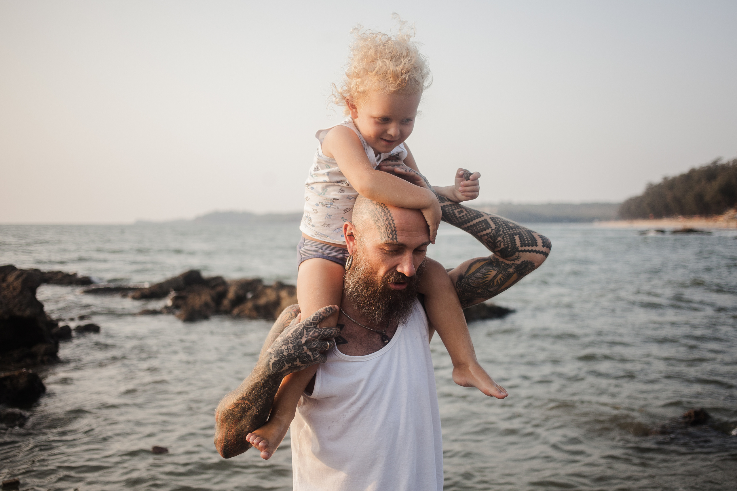 Marya and her family. Darin the photographer
