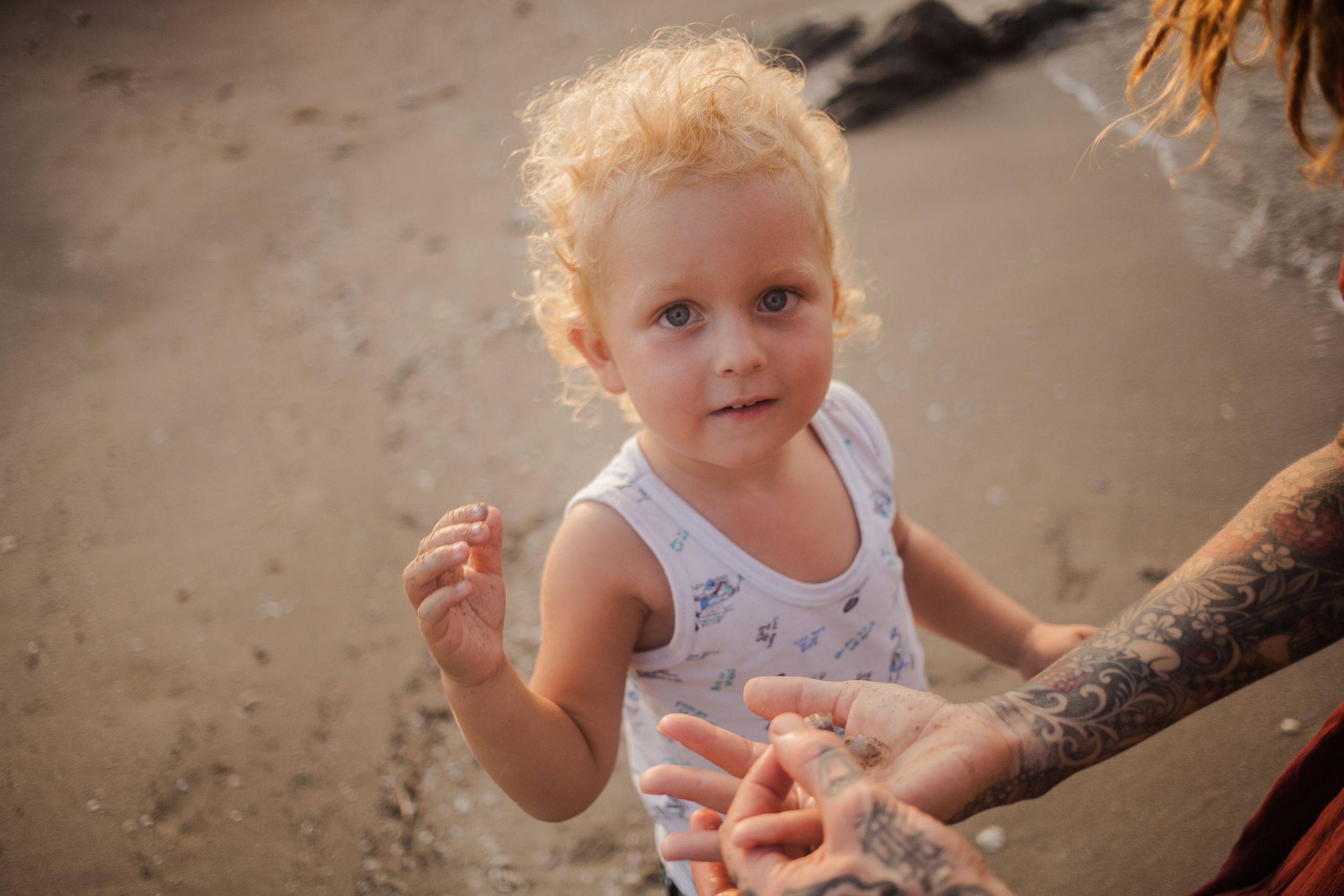 Marya and her family. Darin the photographer