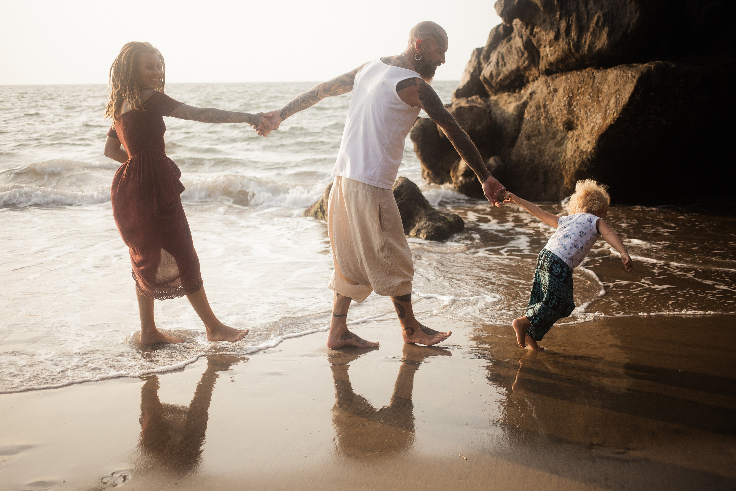 Marya and her family. Darin the photographer