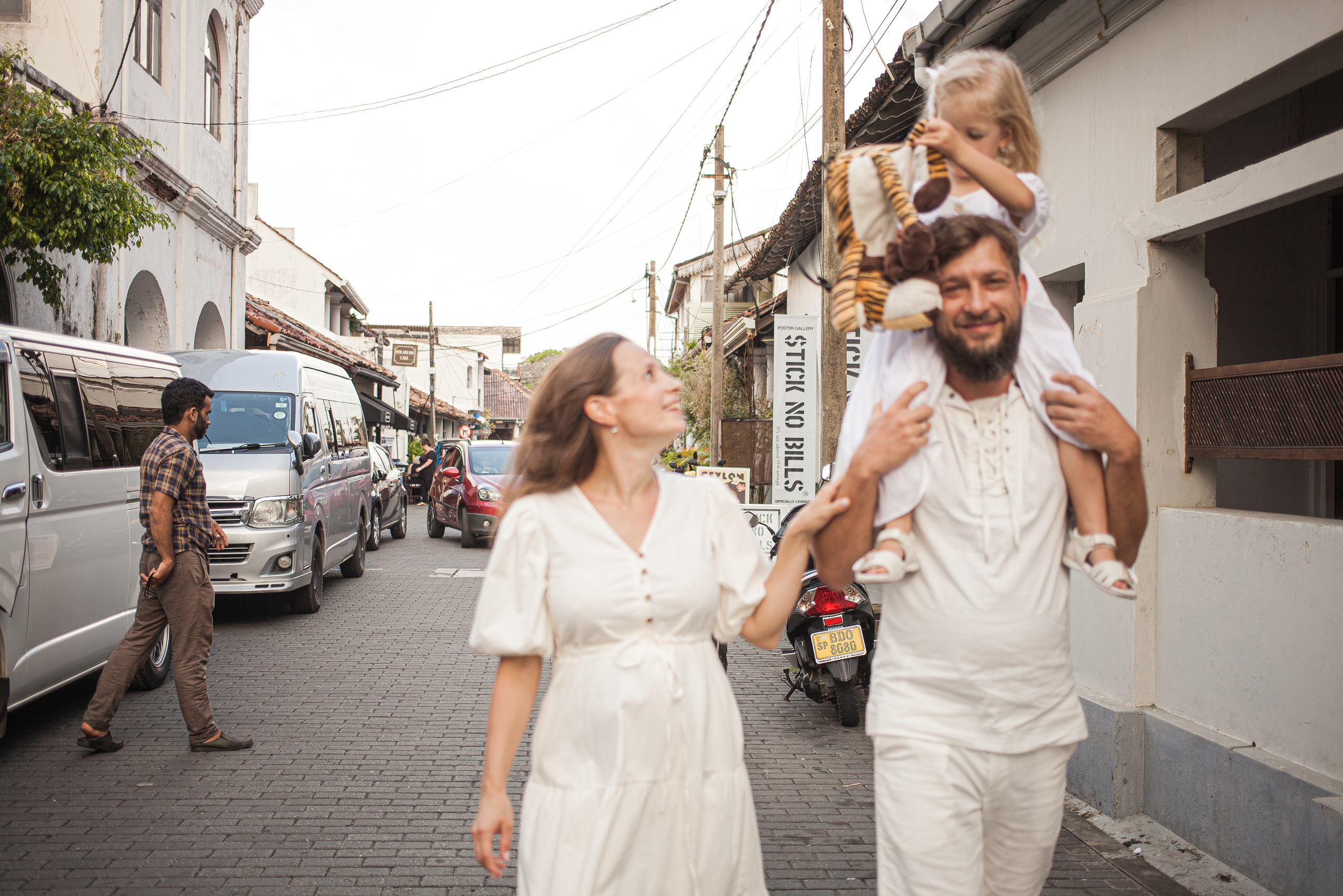 Anastasya’s family. Darin the photographer