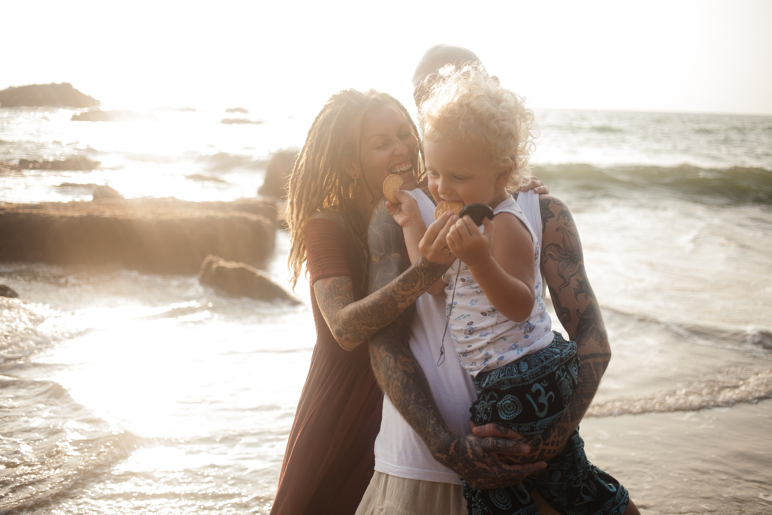 Marya and her family. Darin the photographer