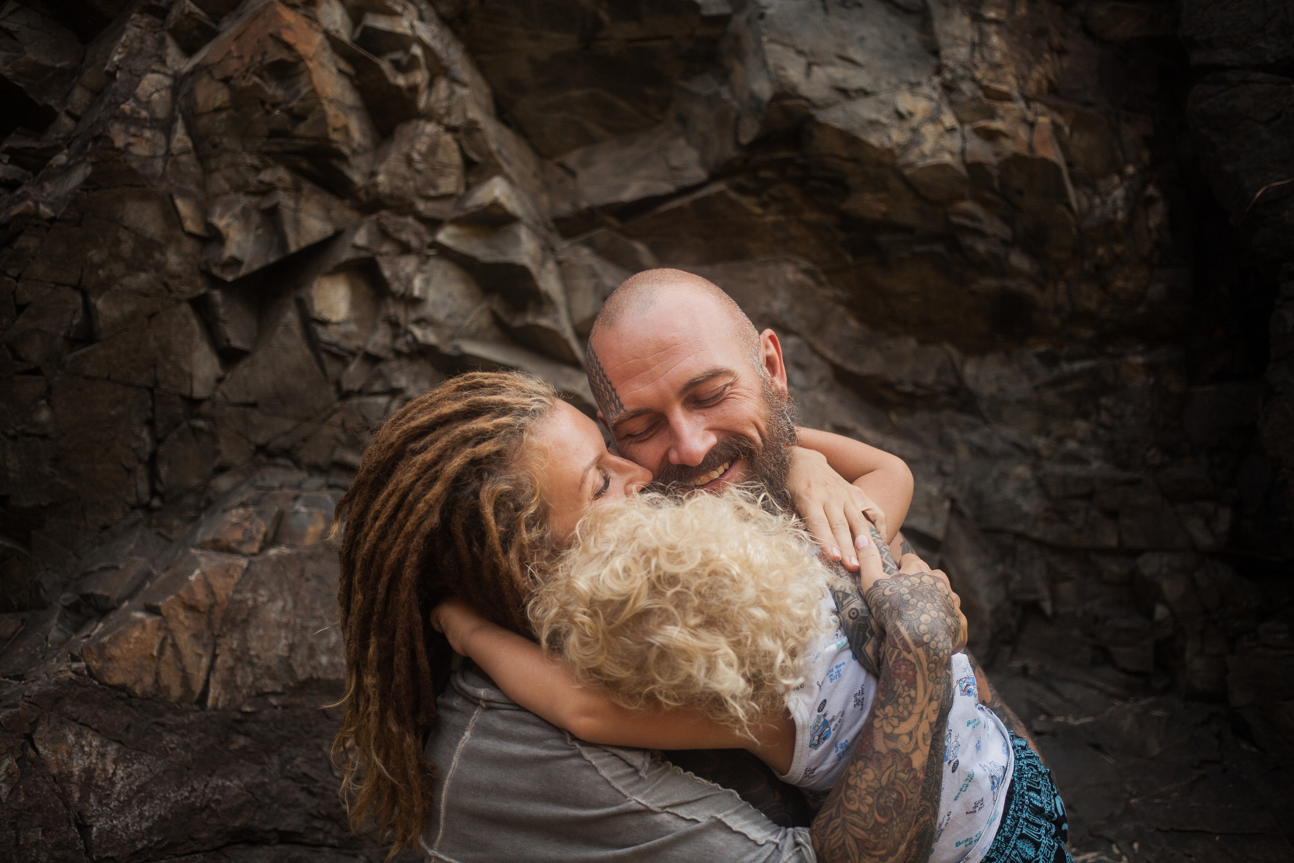 Marya and her family. Darin the photographer