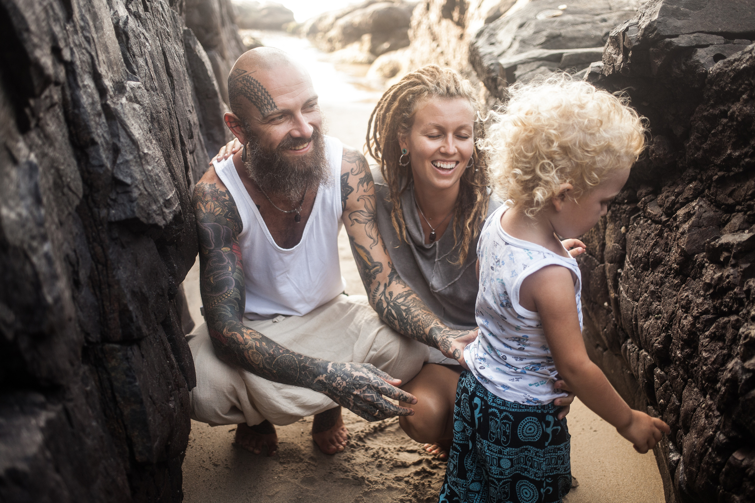 Marya and her family. Darin the photographer