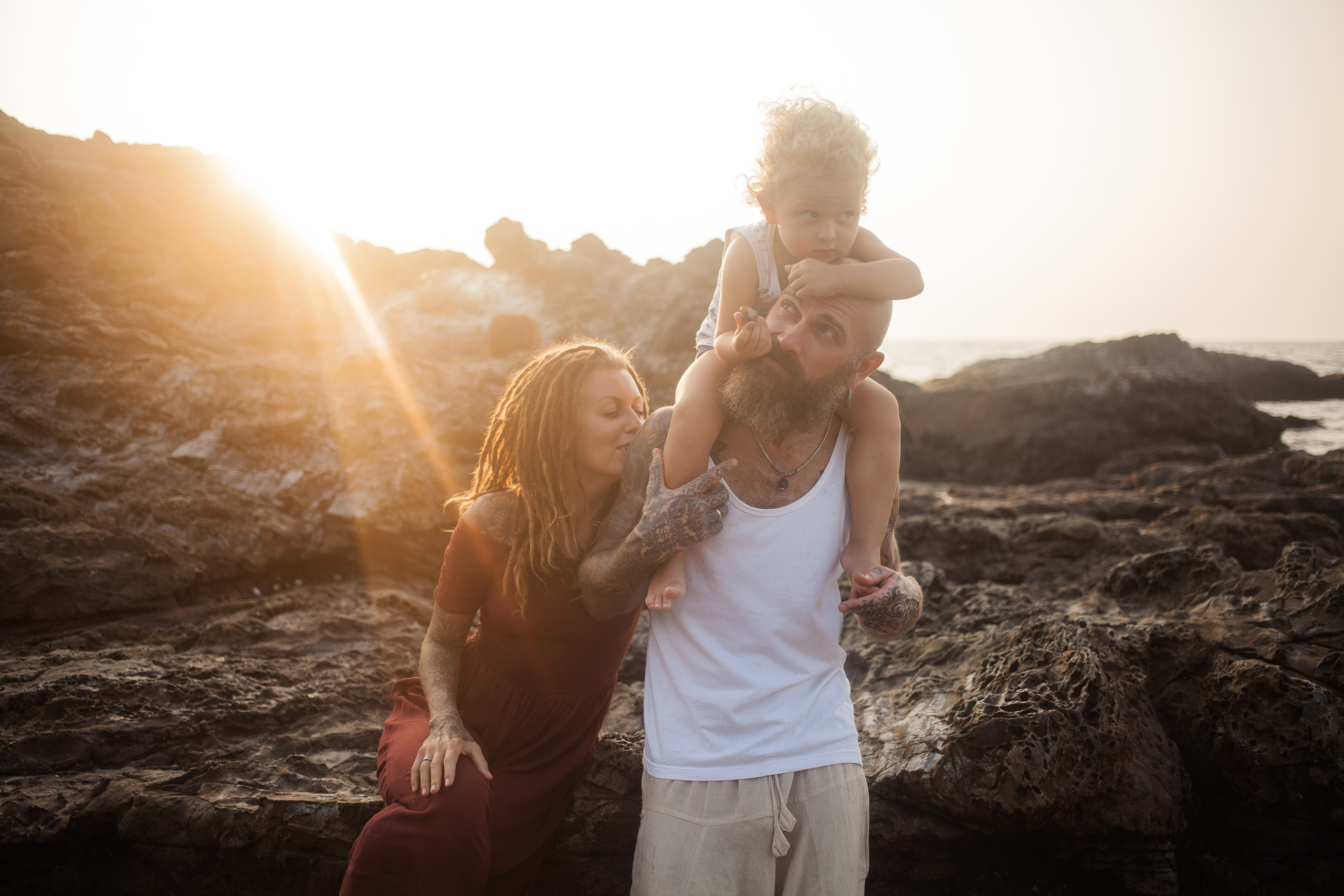 Marya and her family. Darin the photographer