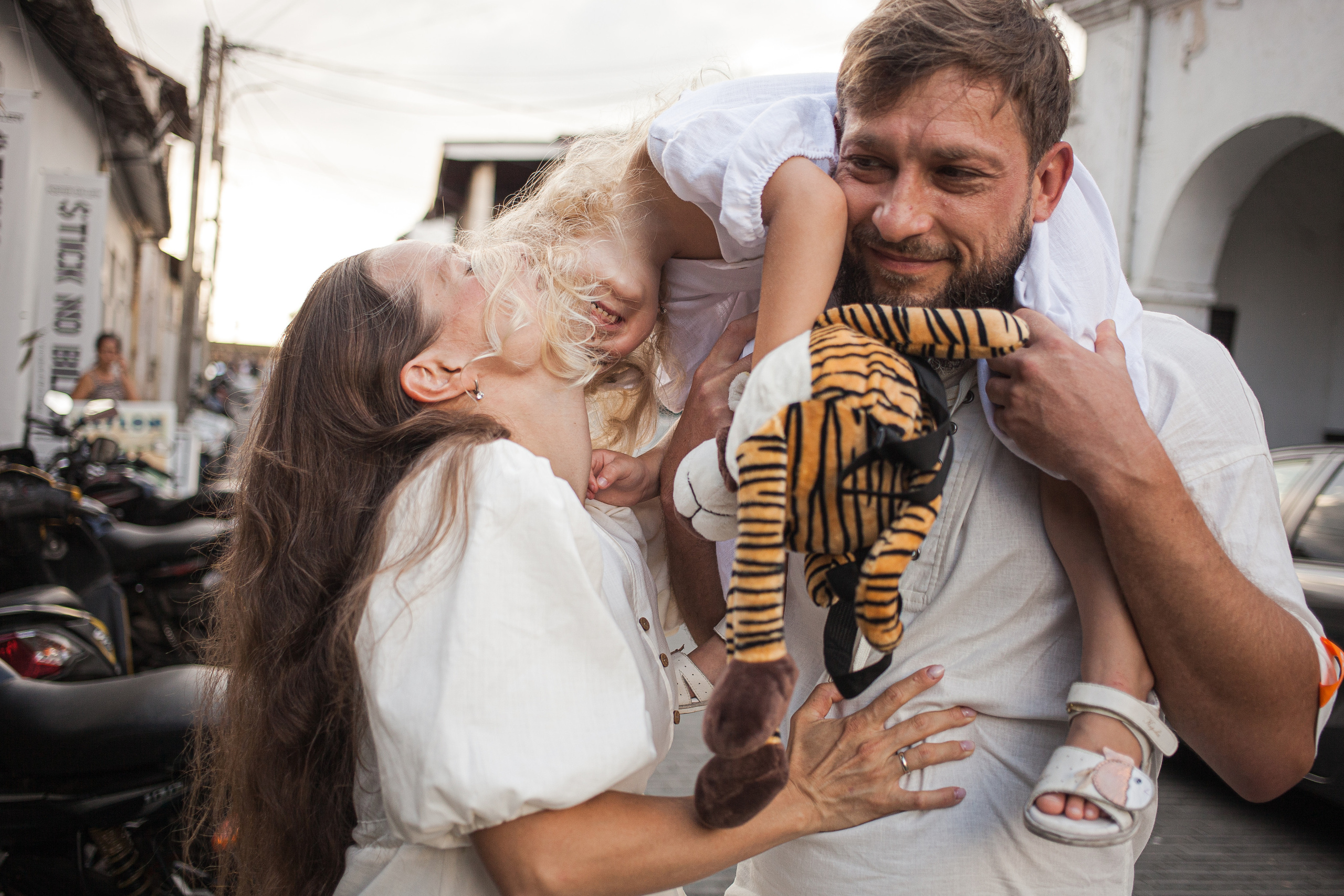 Anastasya’s family. Darin the photographer