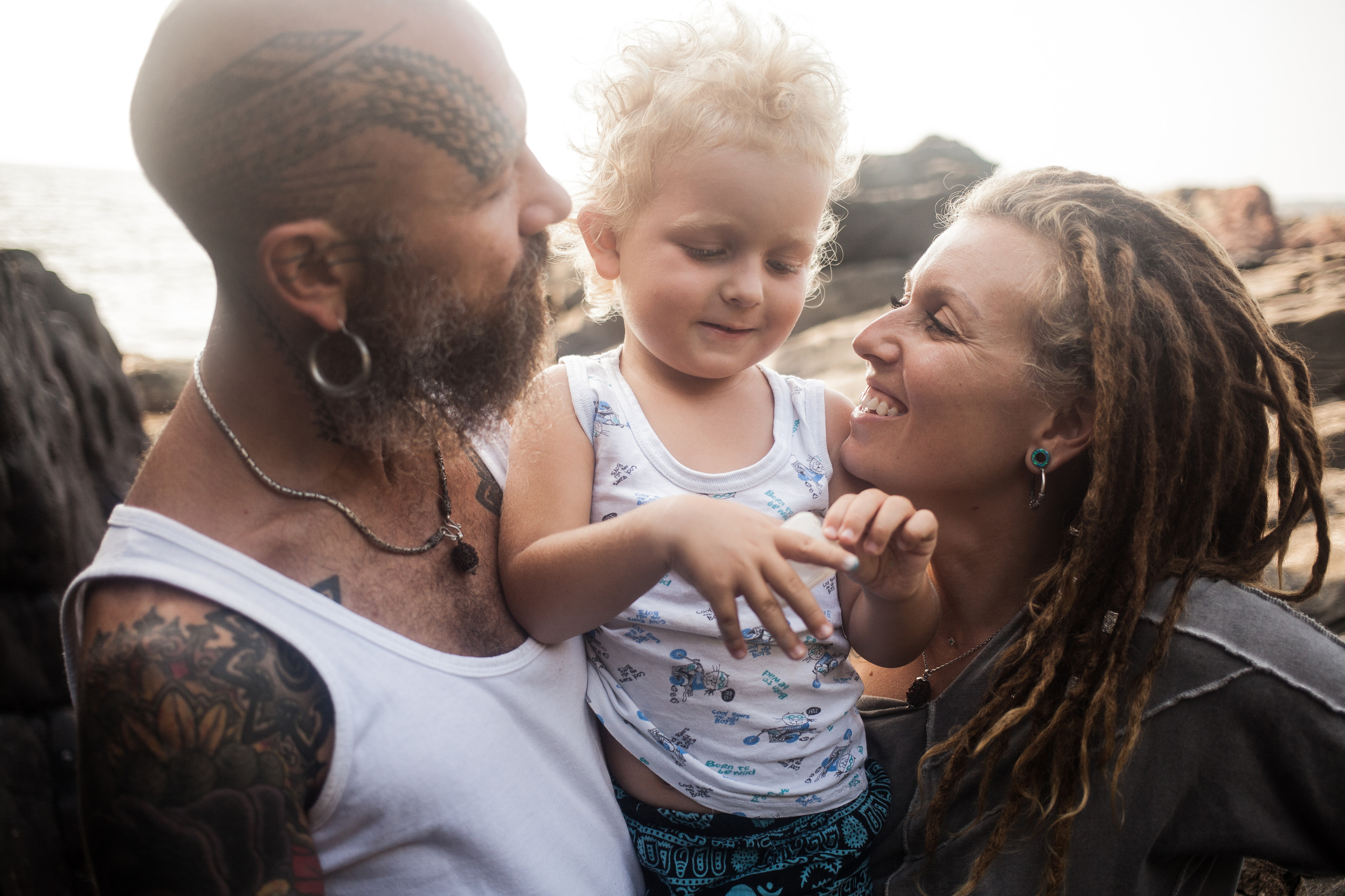 Marya and her family. Darin the photographer