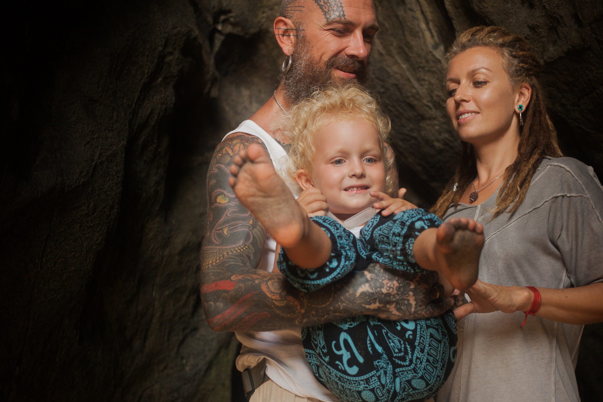 Marya and her family. Darin the photographer