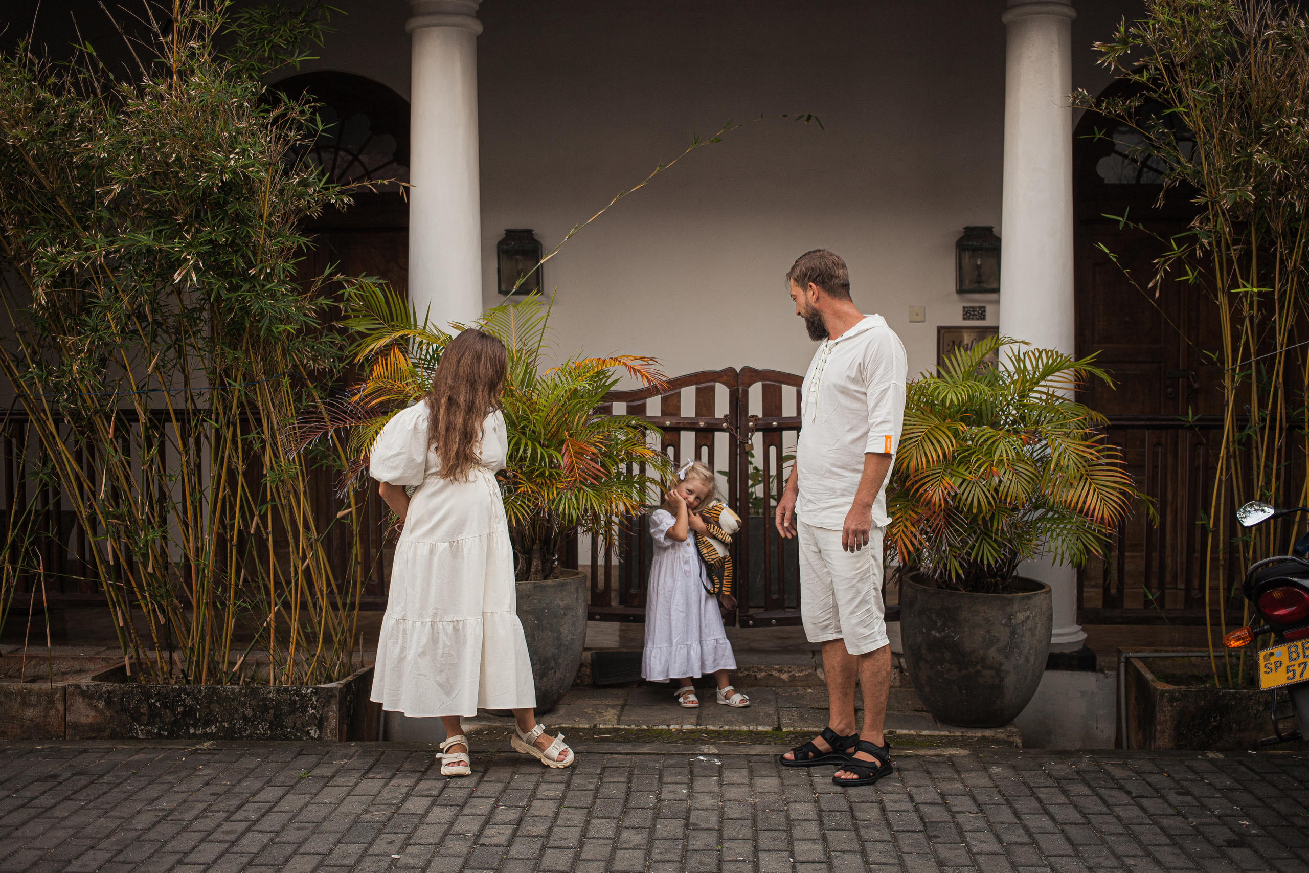 Anastasya’s family. Darin the photographer