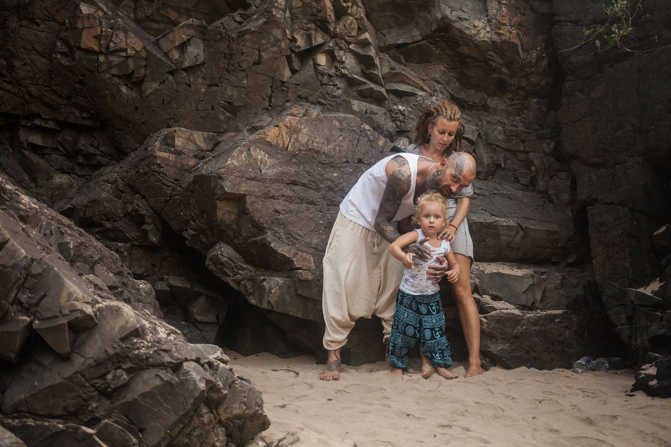 Marya and her family. Darin the photographer