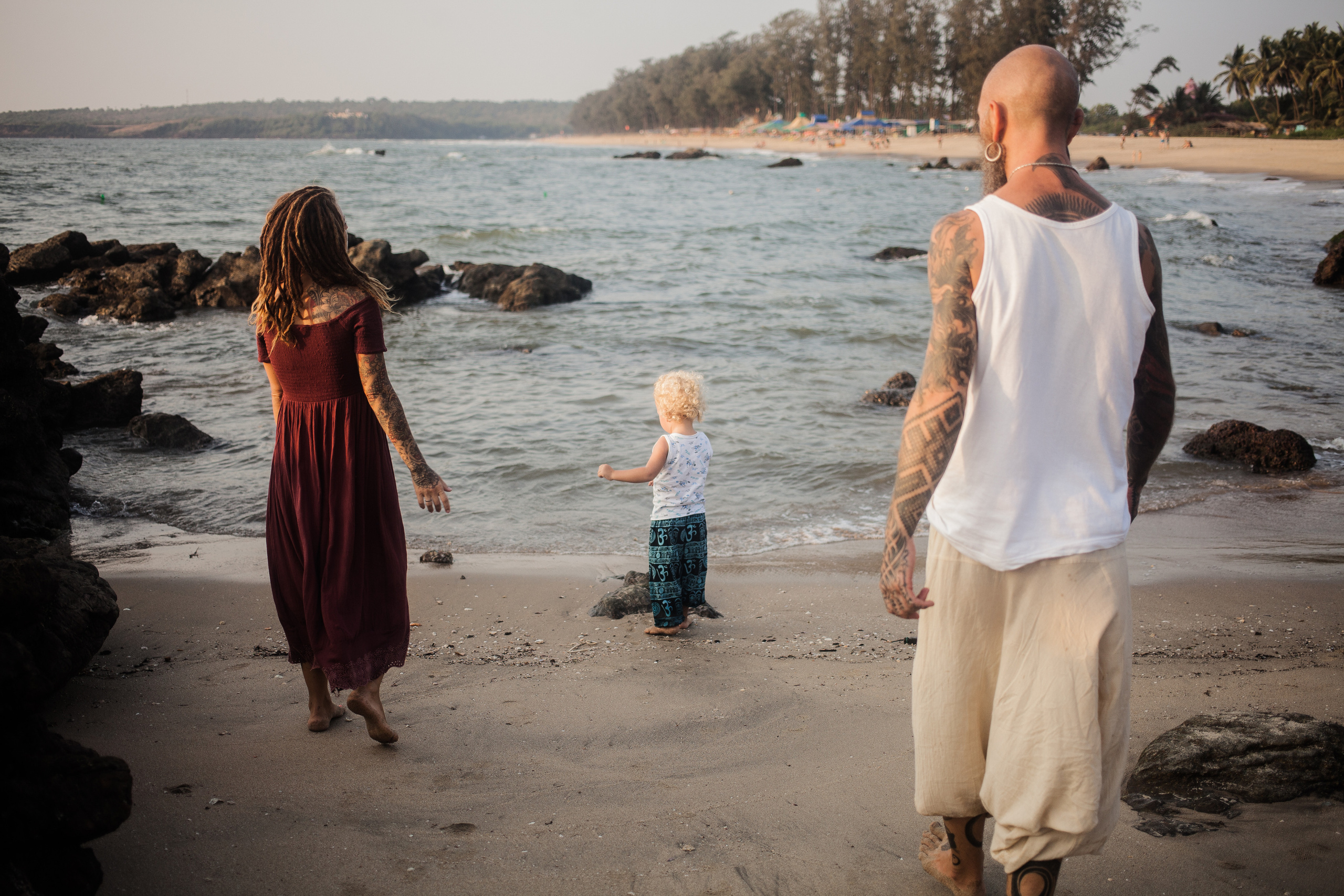 Marya and her family. Darin the photographer