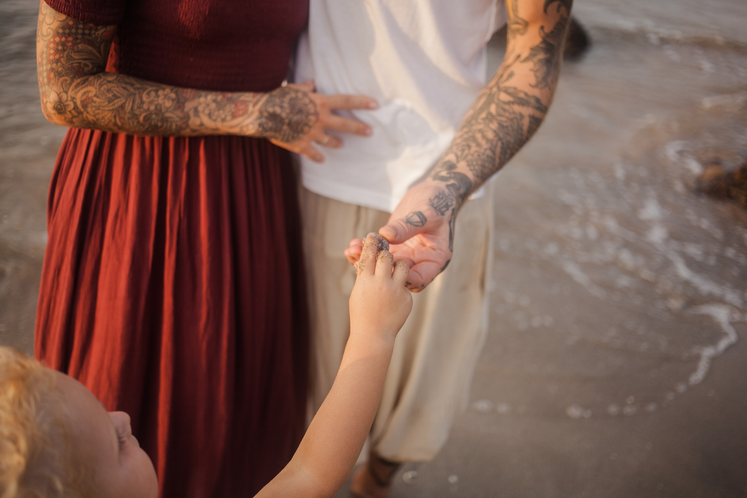 Marya and her family. Darin the photographer