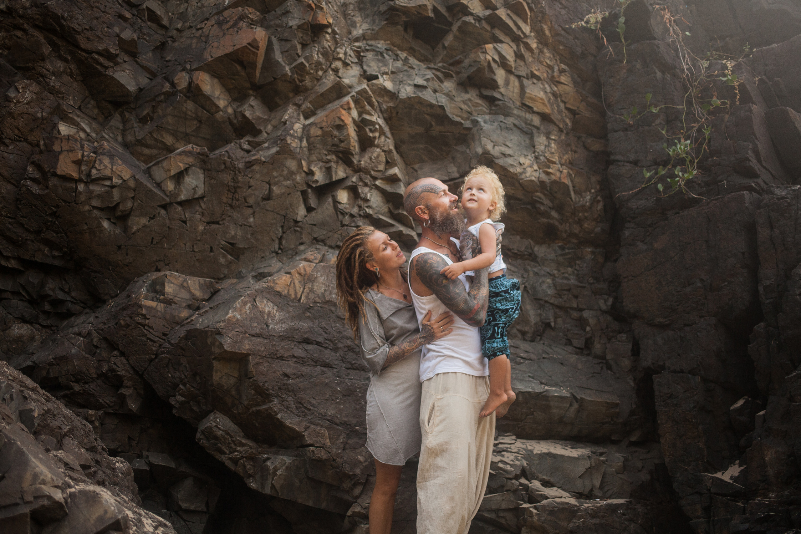 Marya and her family. Darin the photographer
