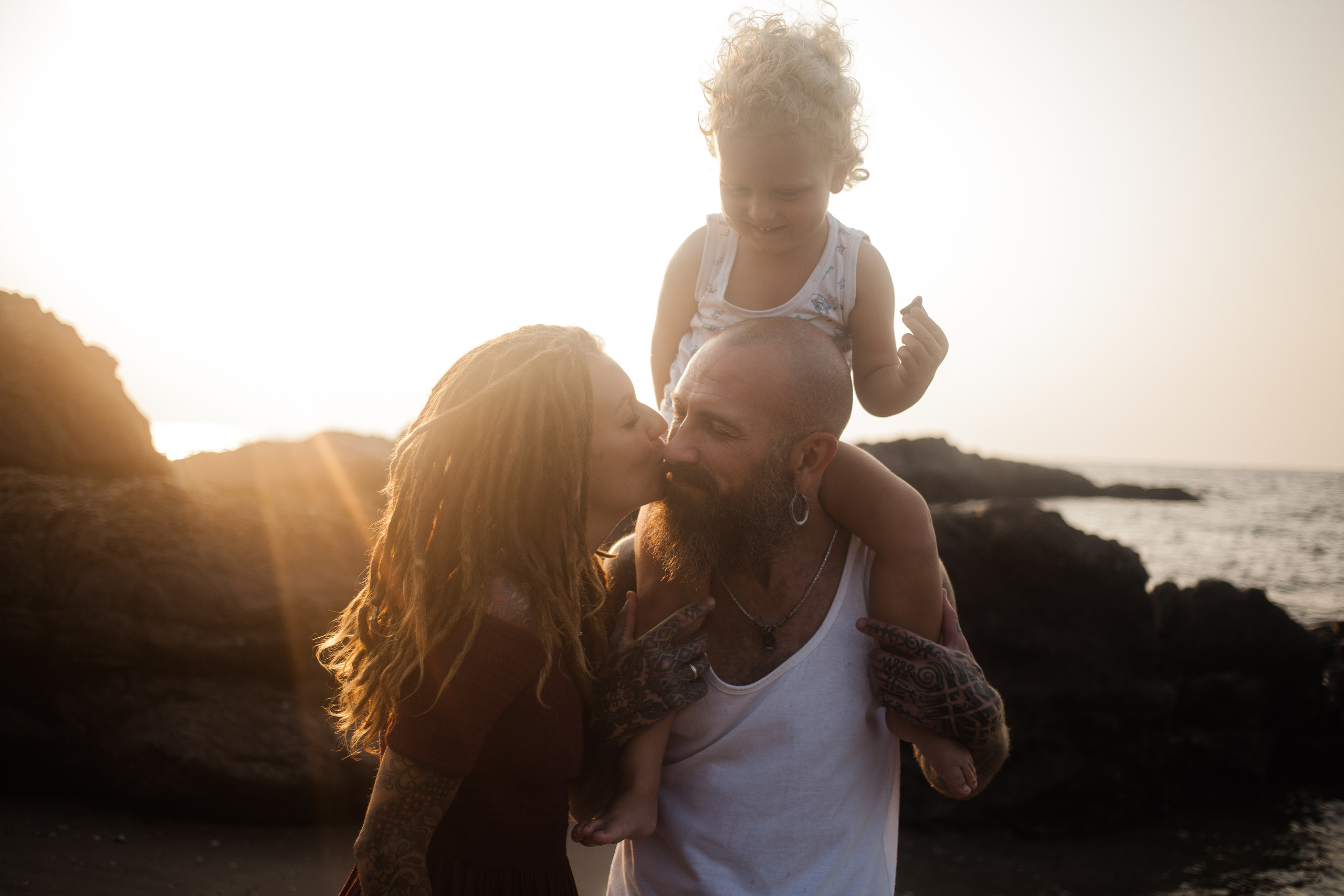 Marya and her family. Darin the photographer