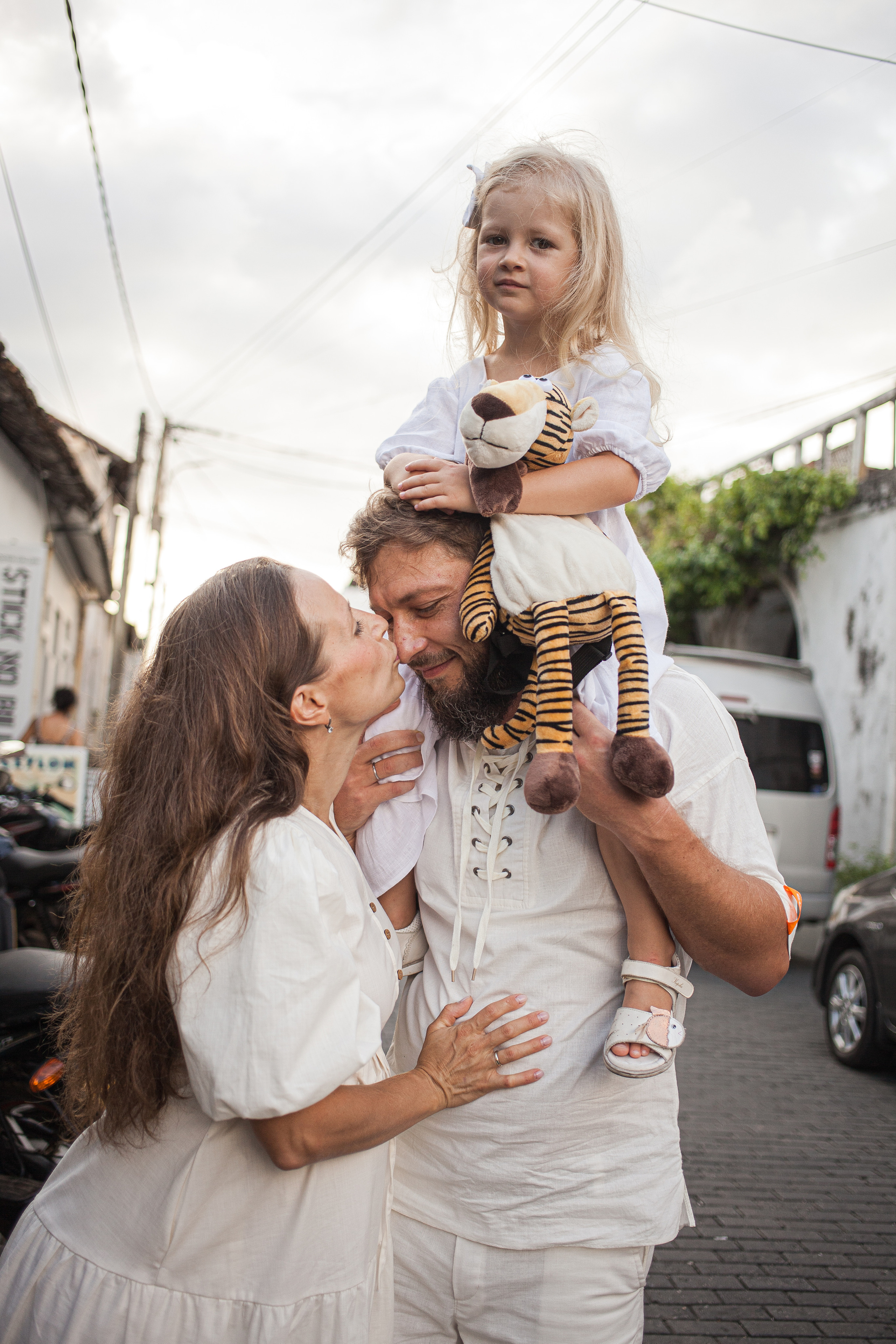 Anastasya’s family. Darin the photographer