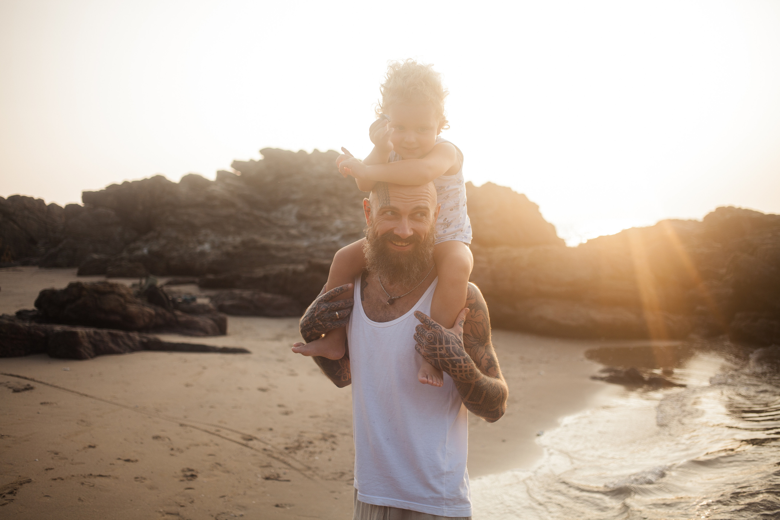 Marya and her family. Darin the photographer