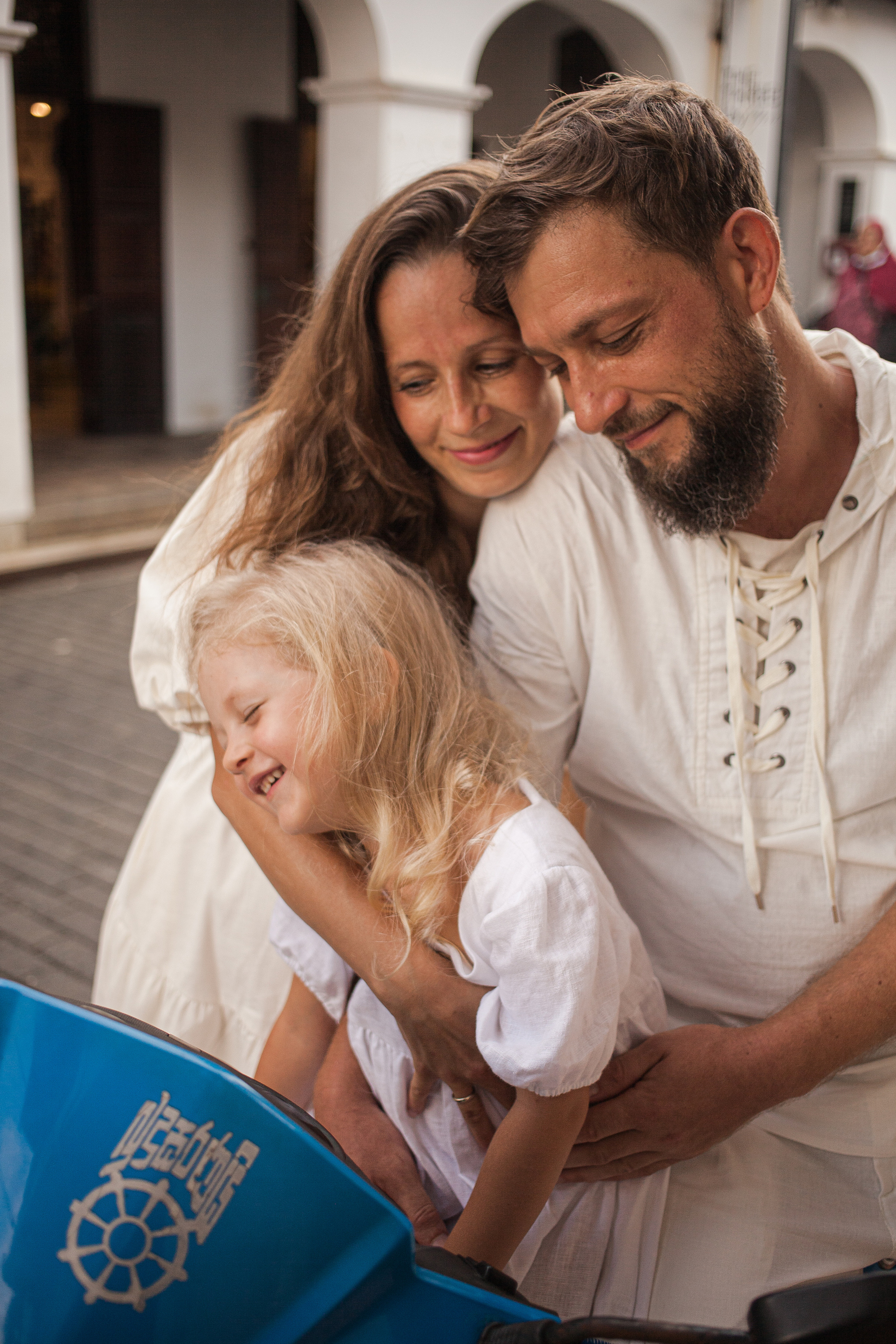 Anastasya’s family. Darin the photographer