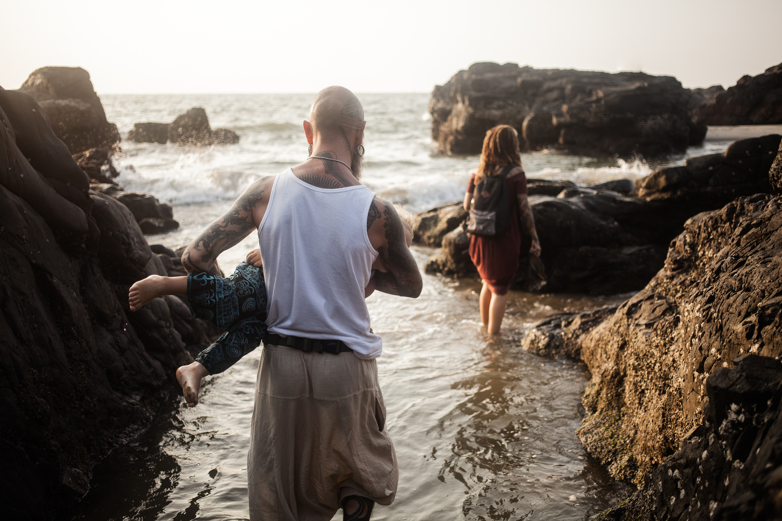 Marya and her family. Darin the photographer