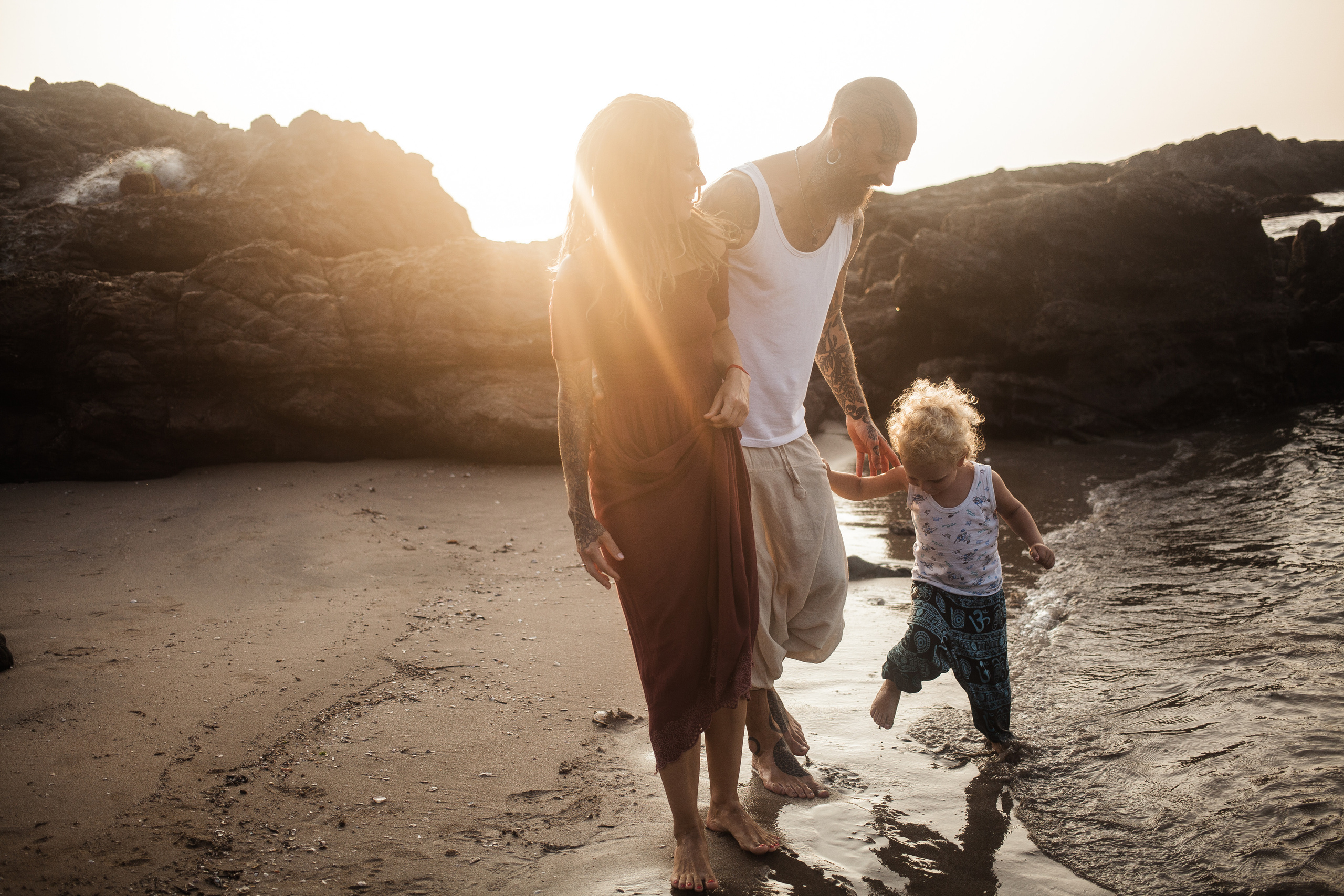 Marya and her family. Darin the photographer