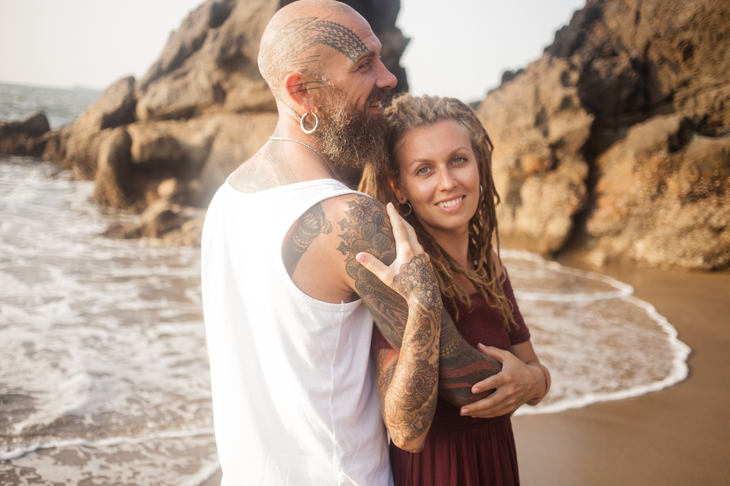 Marya and her family. Darin the photographer