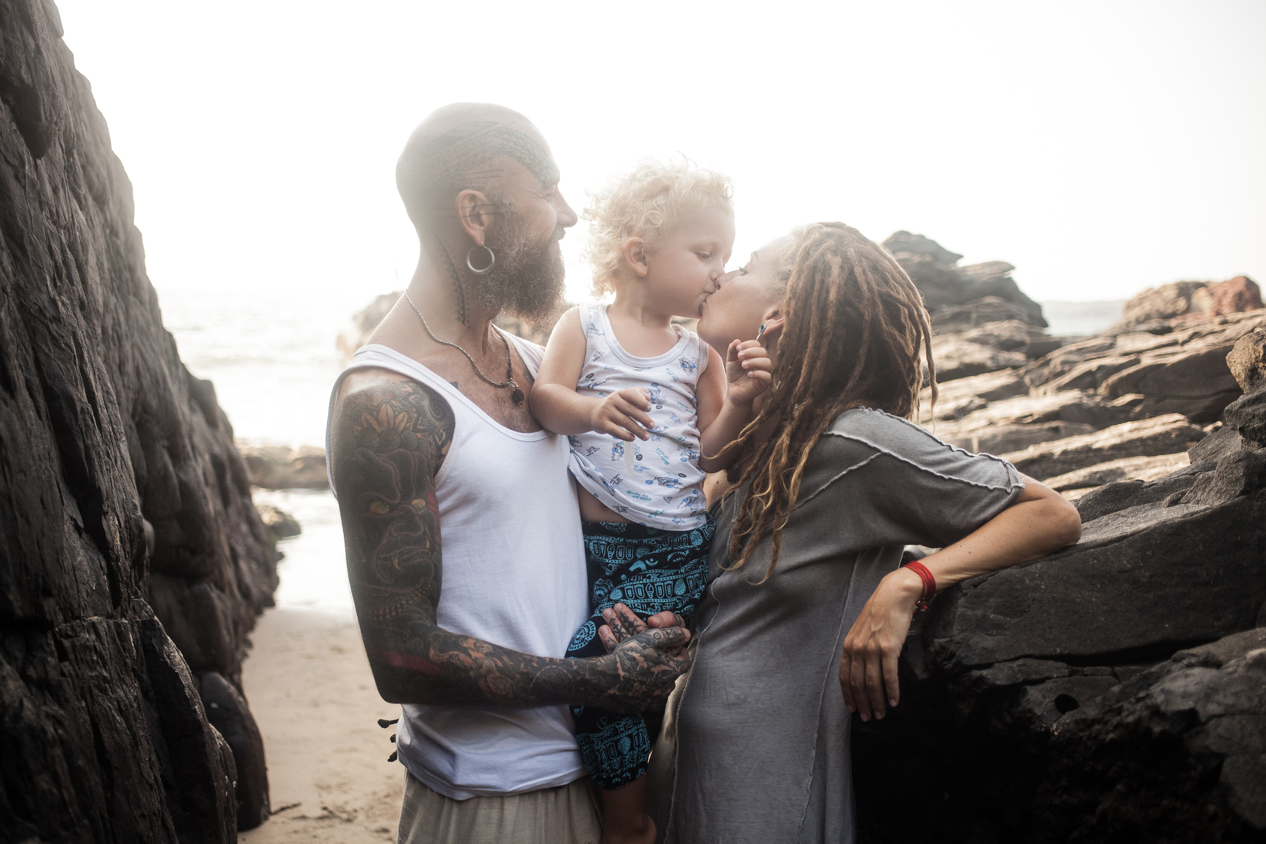 Marya and her family. Darin the photographer