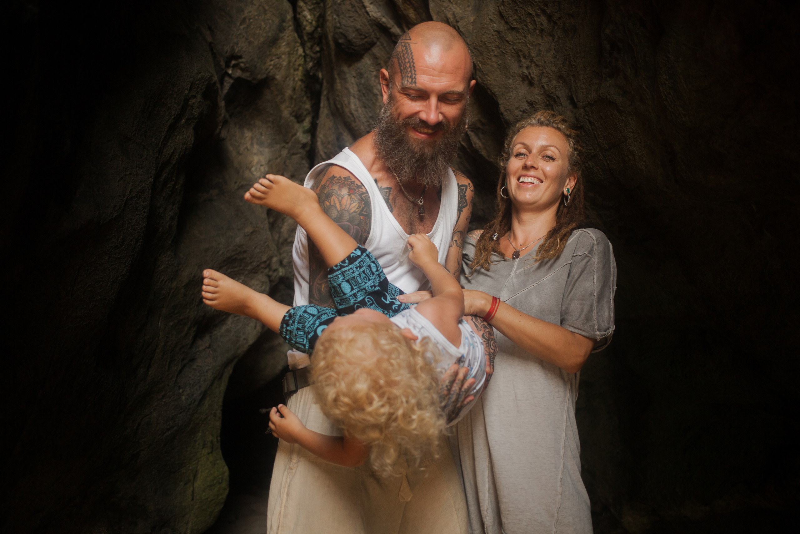 Marya and her family. Darin the photographer