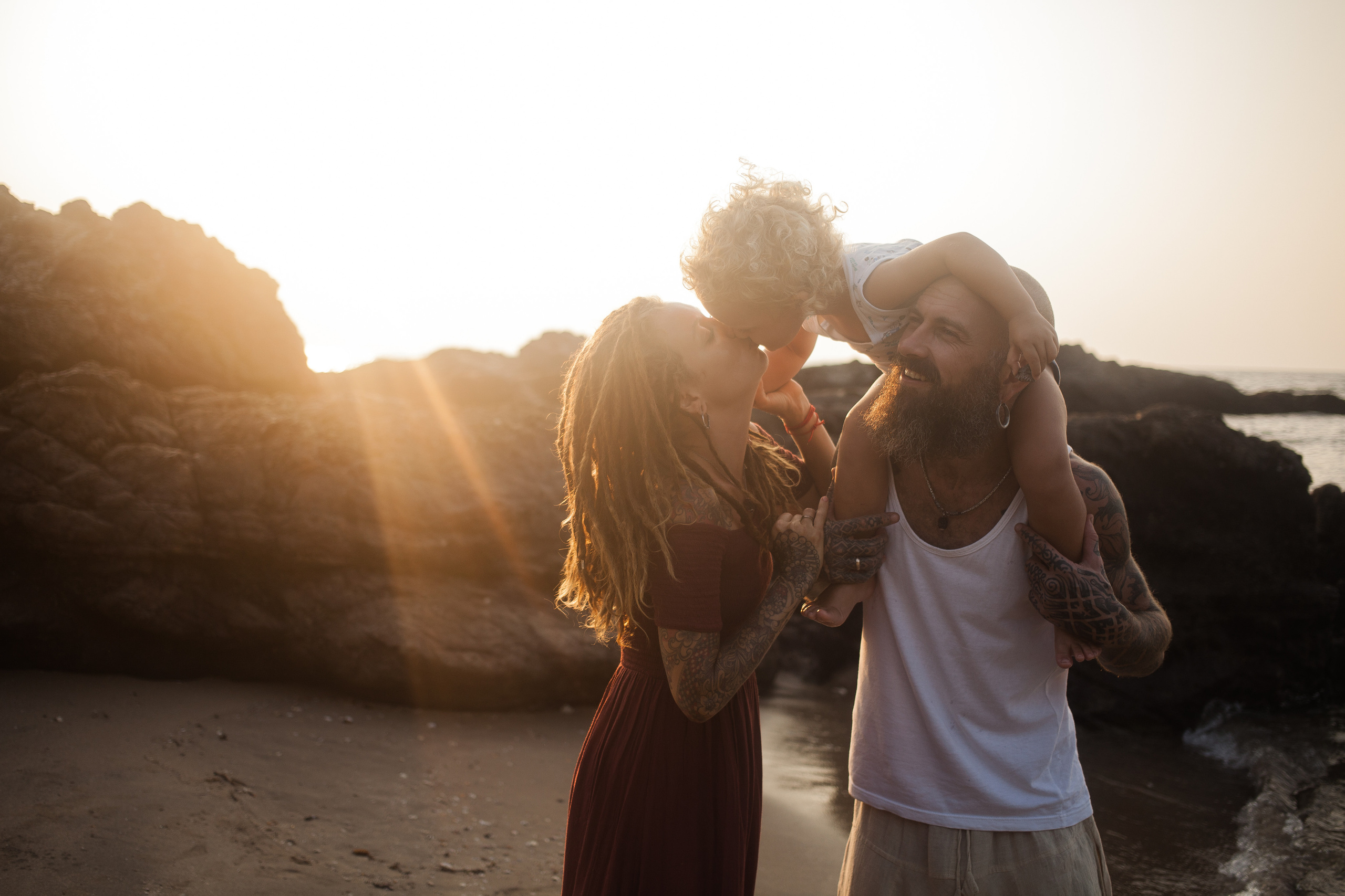 Marya and her family. Darin the photographer