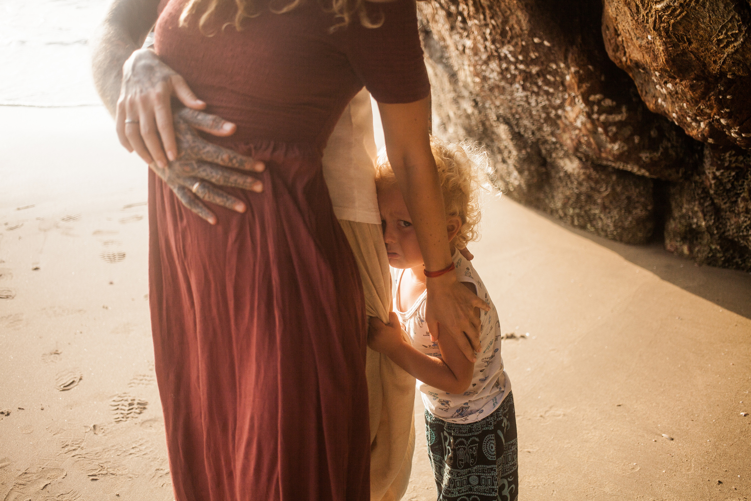 Marya and her family. Darin the photographer