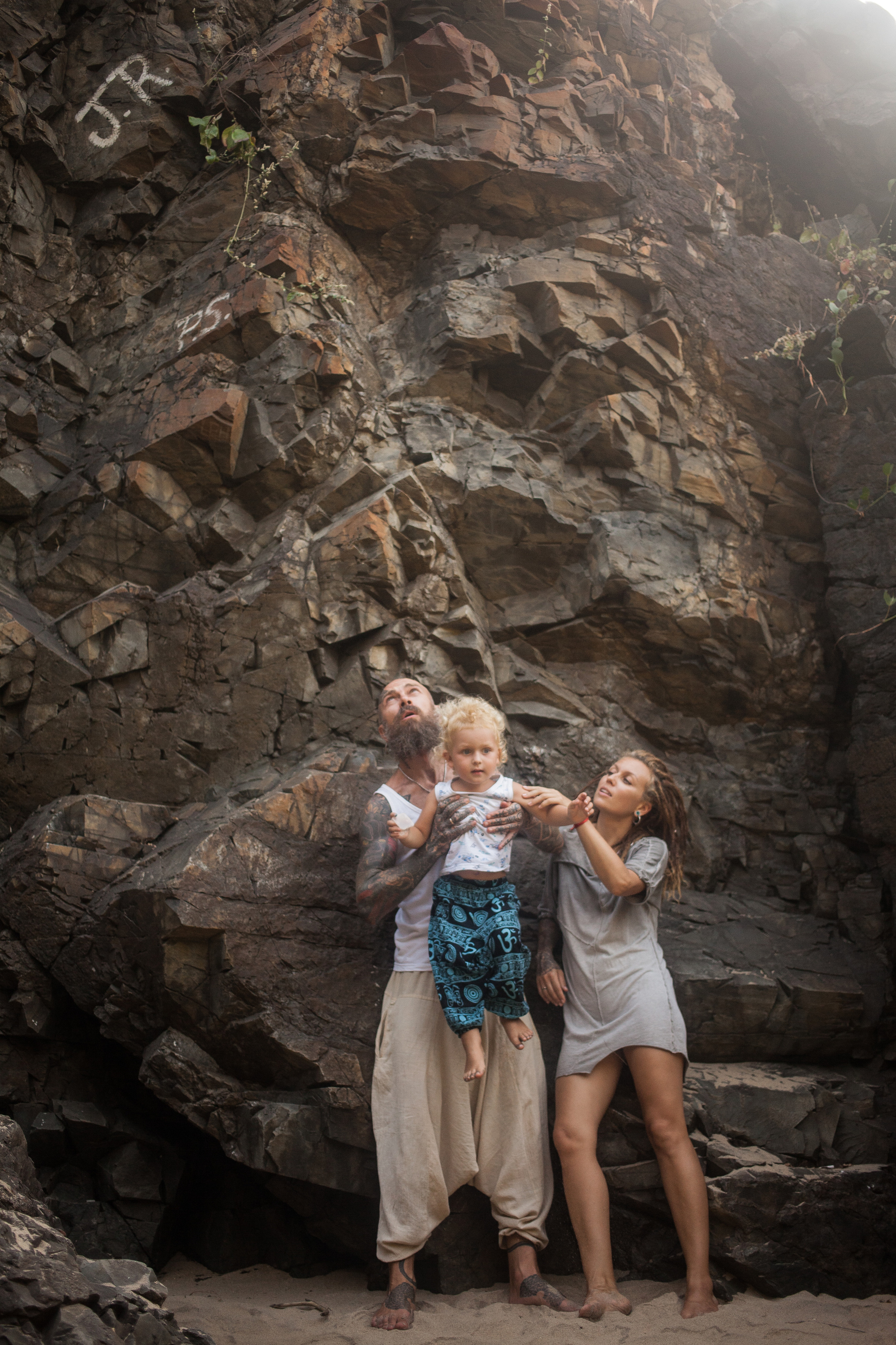 Marya and her family. Darin the photographer