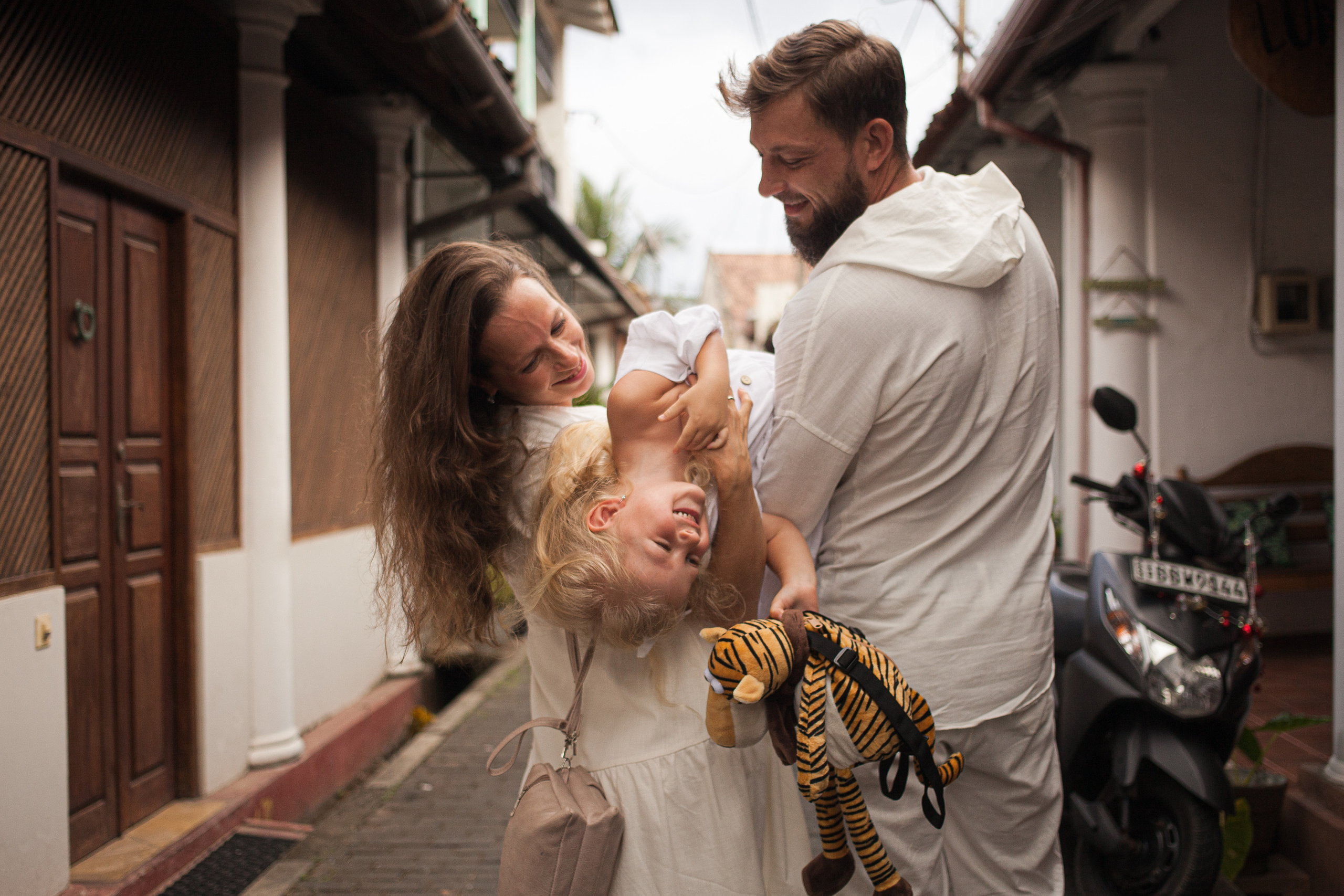 Anastasya’s family. Darin the photographer